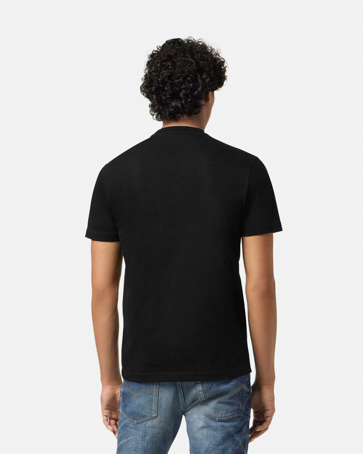 Crystal Fading Medusa T-Shirt | VERSACE US