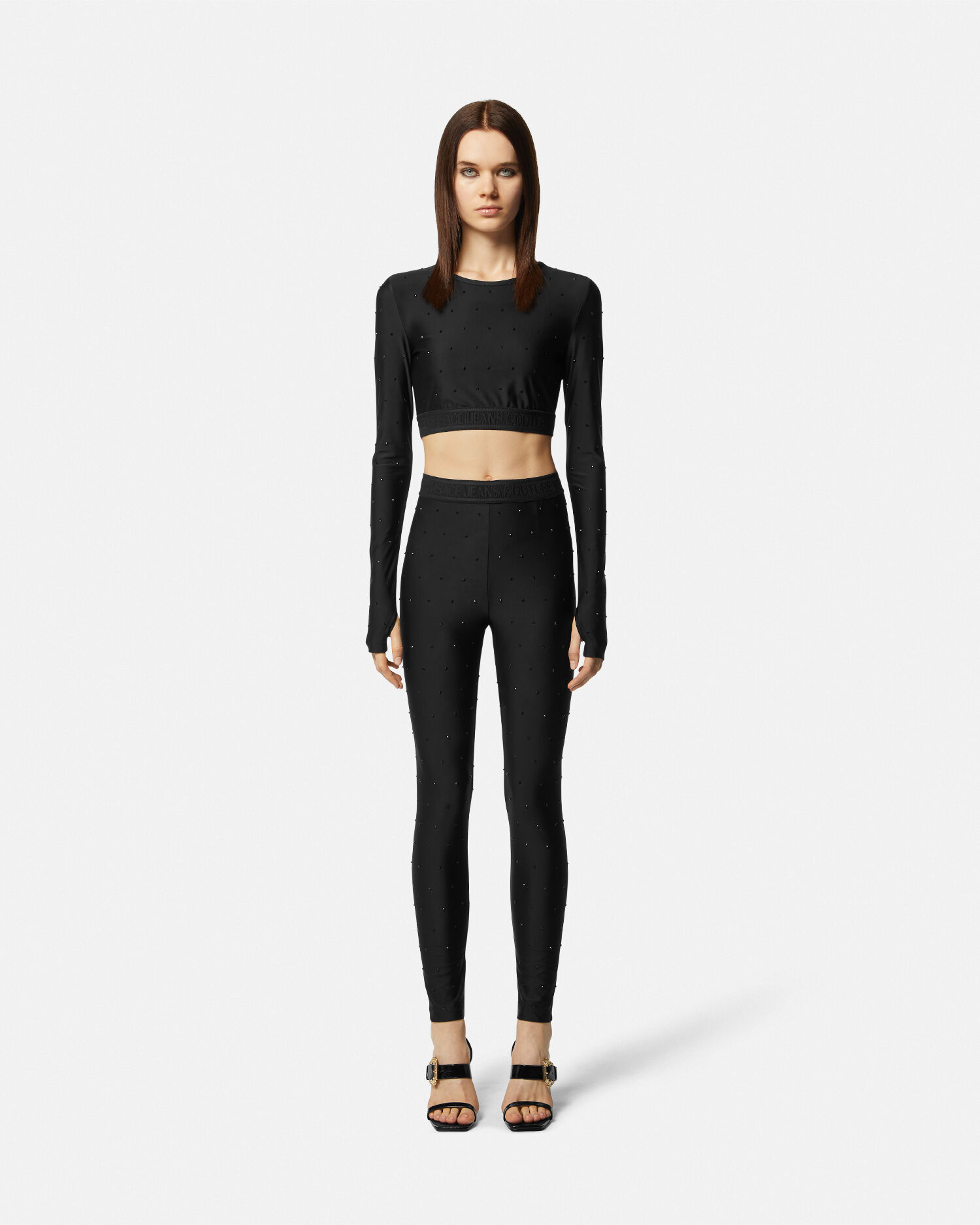 Versace leggings store and top