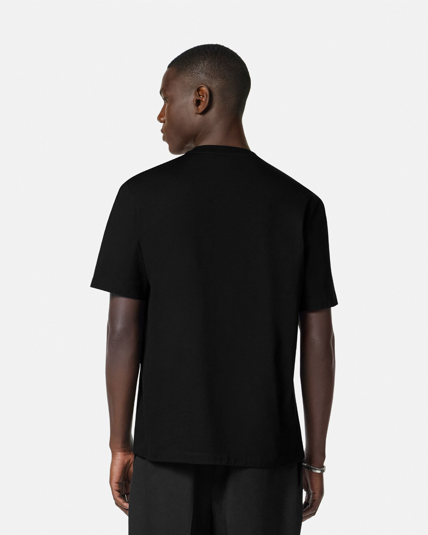Versace embroidered medusa t-shirt discount