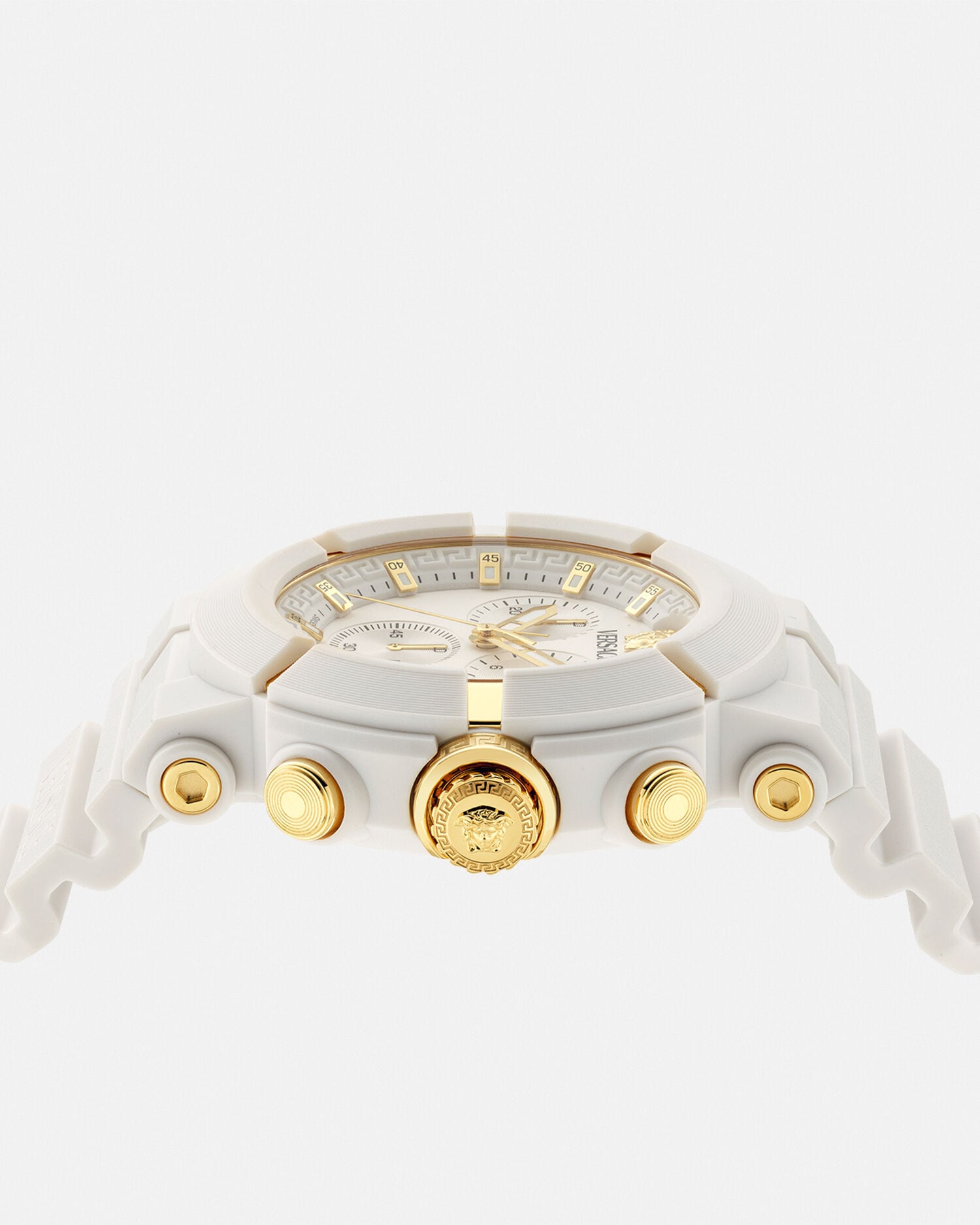 Versace Real Active Chrono Watch White | VERSACE US