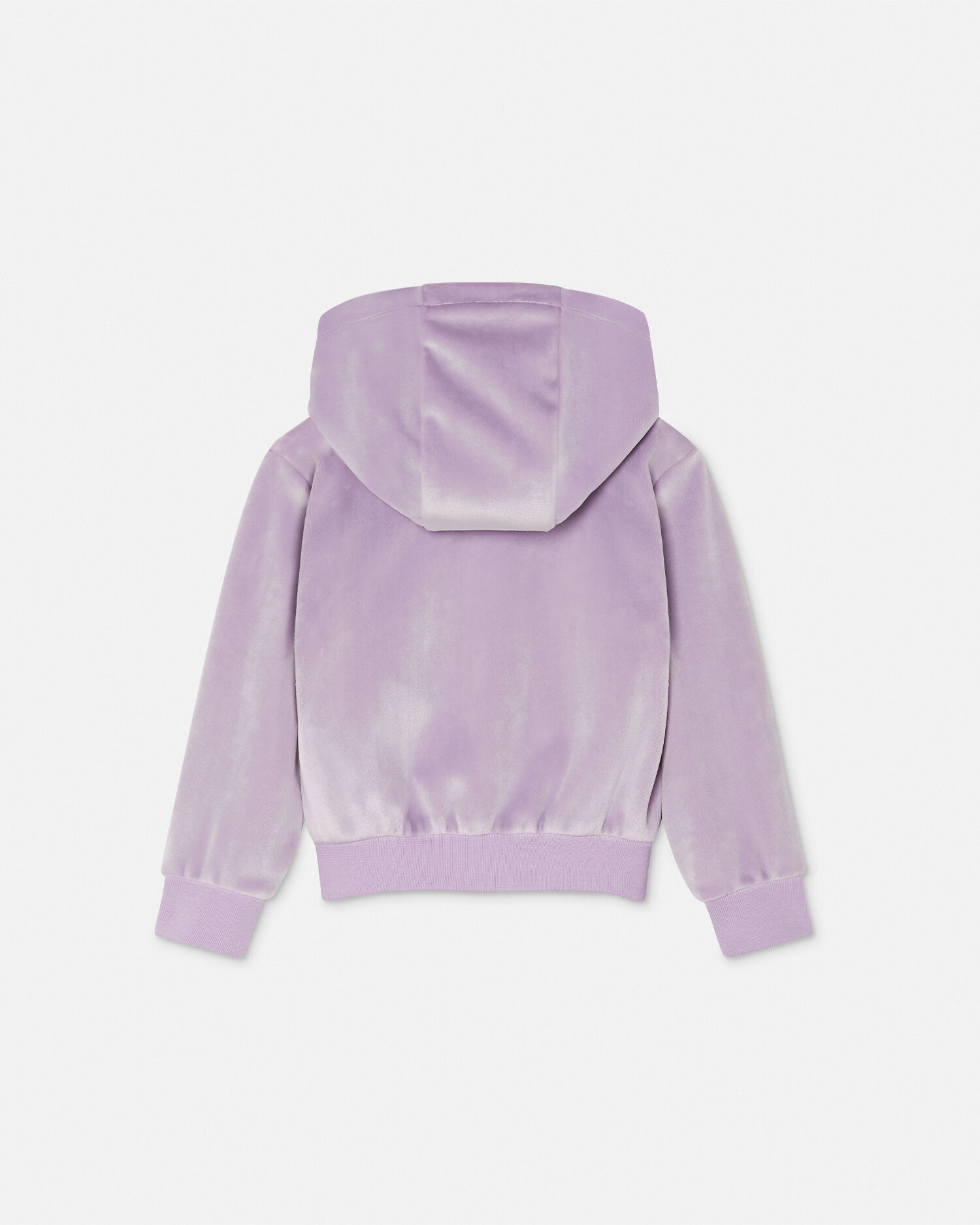 Cropped velvet zip up hoodie discount