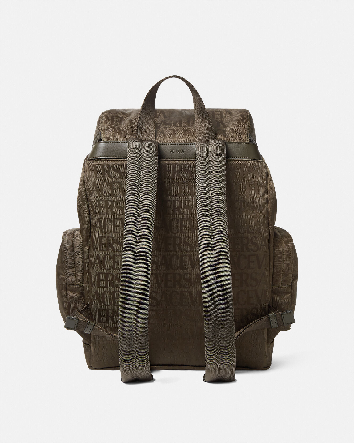 Grey sales versace backpack