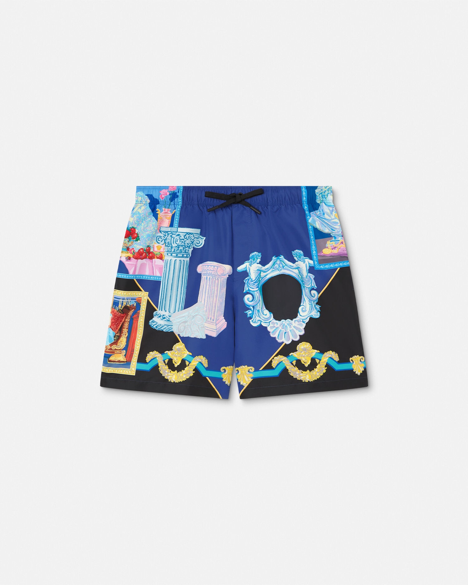 Versace Gallery Boardshorts Blue,Print | VERSACE US Versace Gallery Boardshorts Blue,Print | VERSACE US