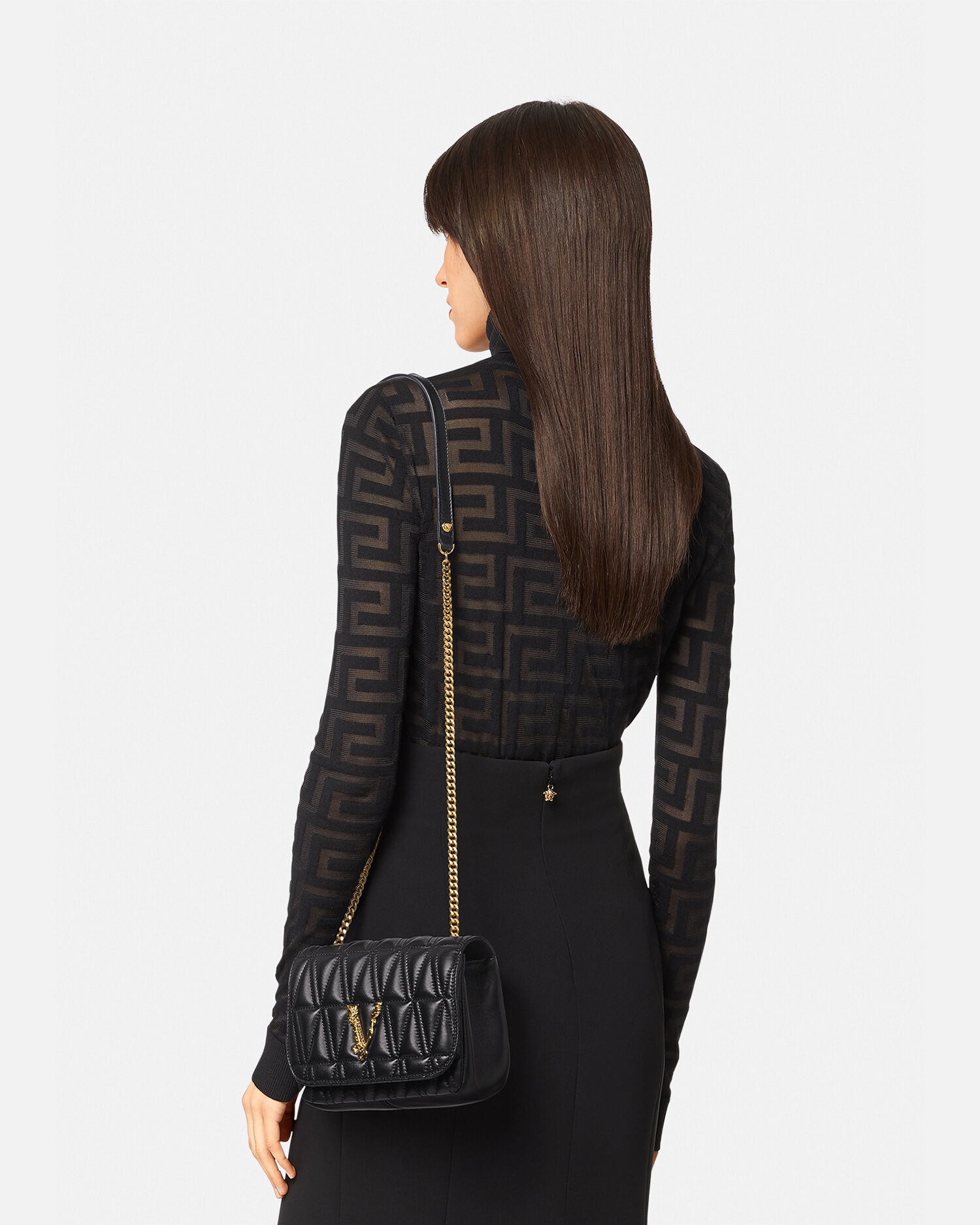 Versace small best sale crossbody bag