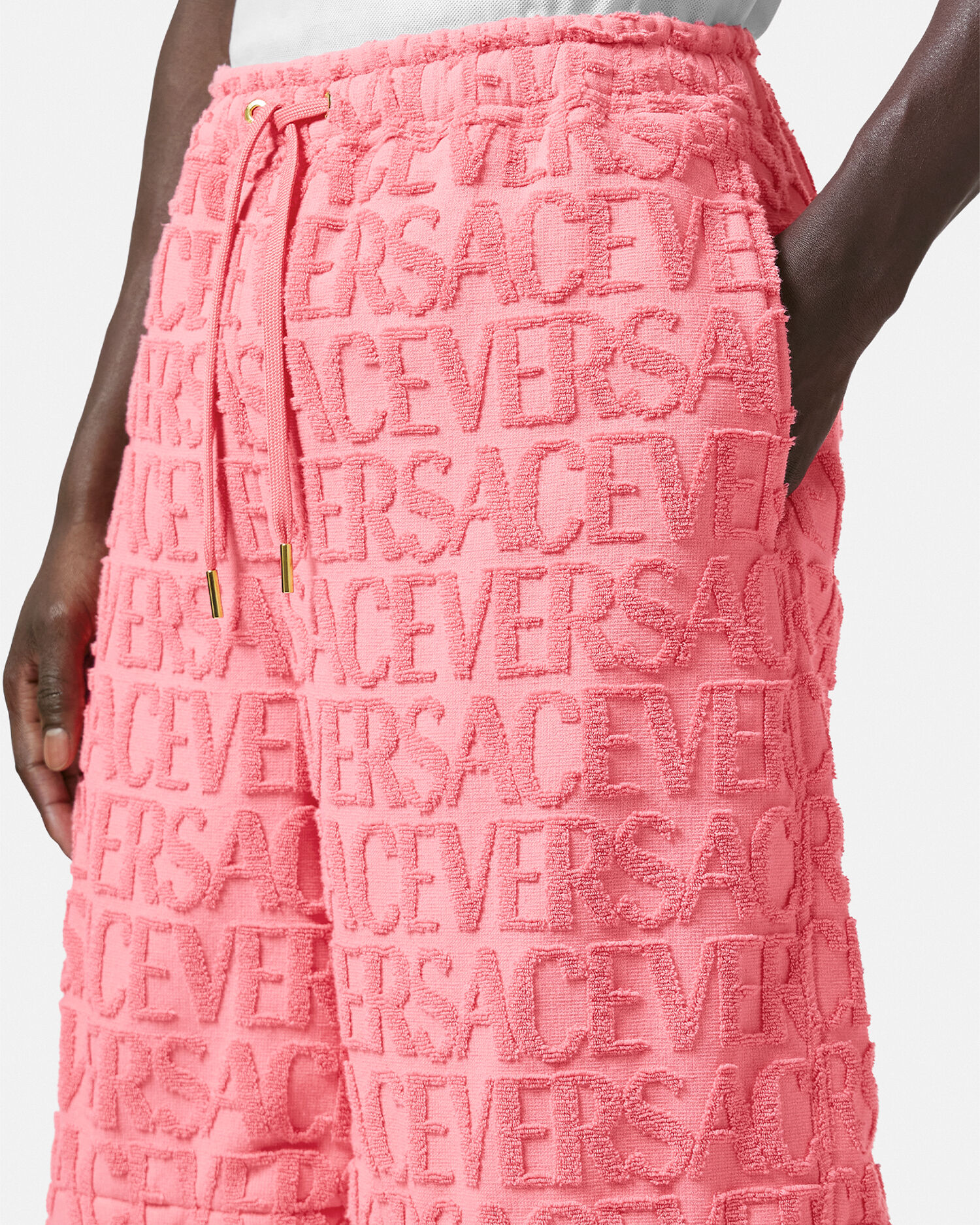 Versace pink hot sale shorts