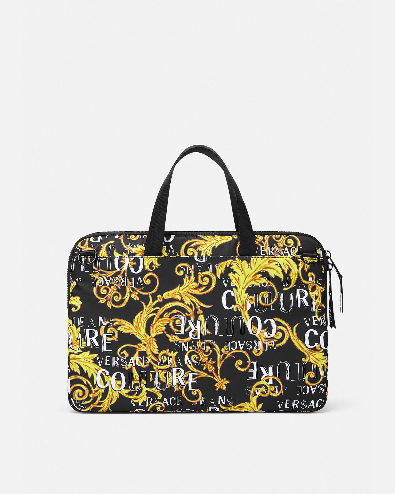 Logo Couture V Emblem Computer Bag