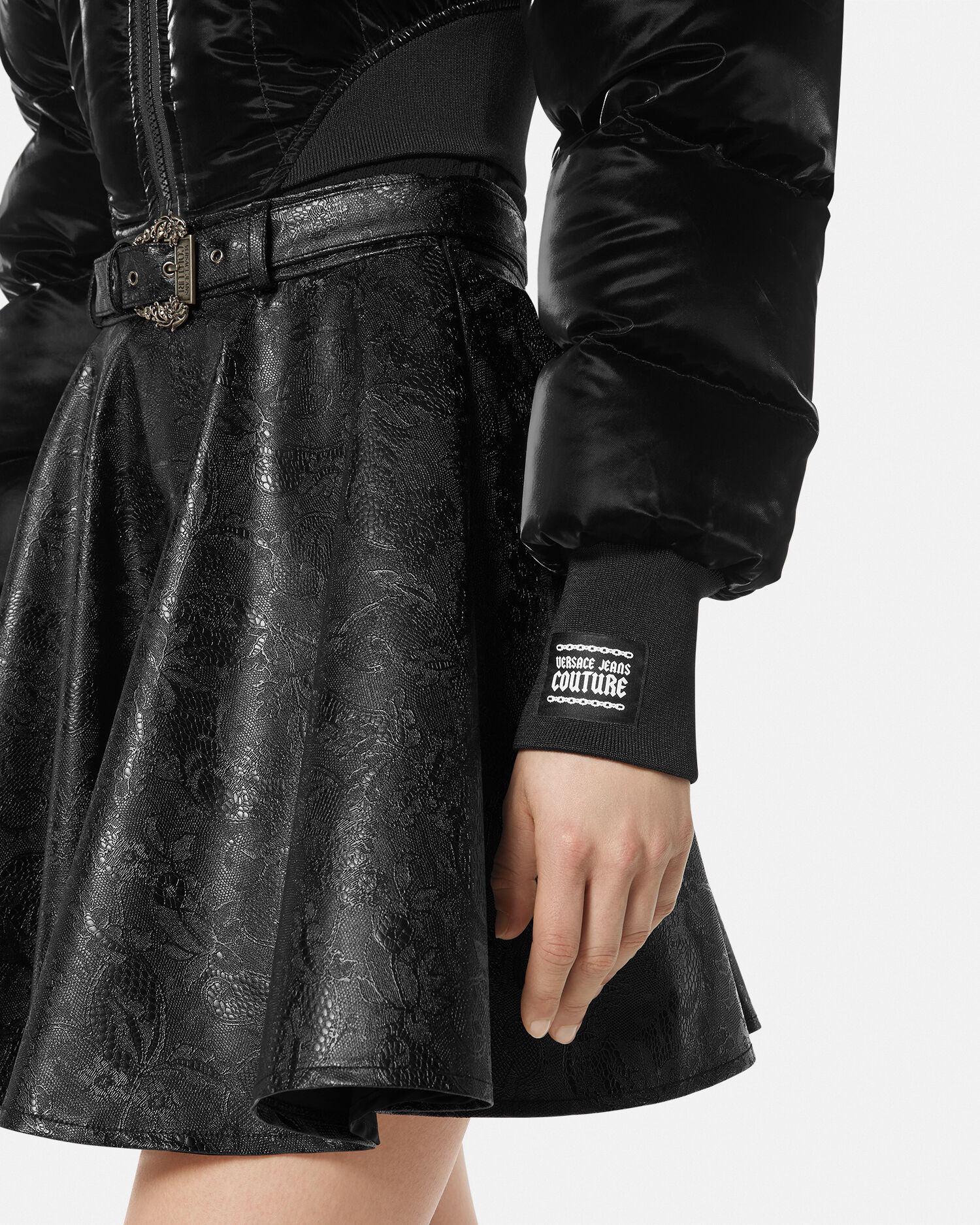 Crop Puffer Jacket VERSACE UK