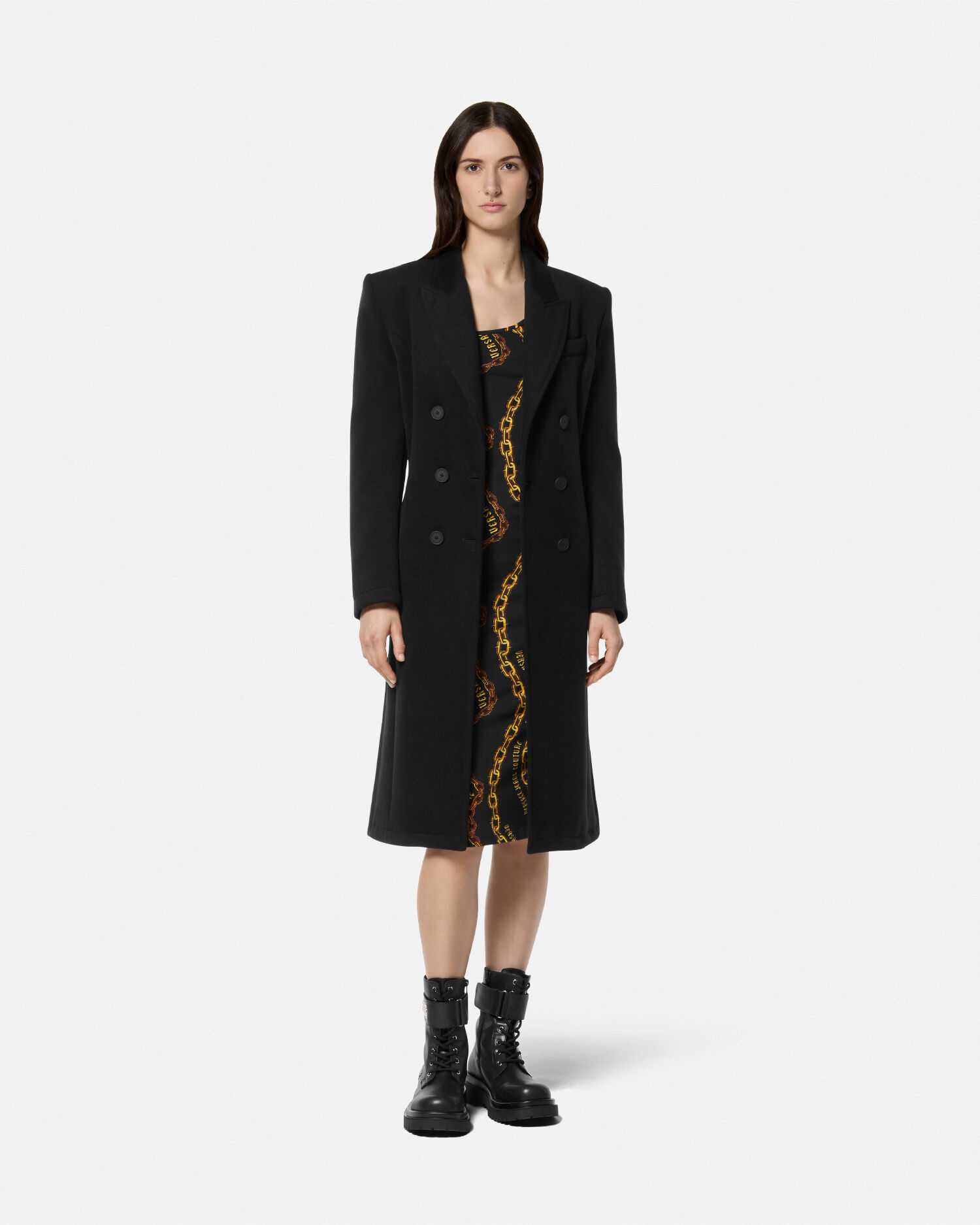 Versace coats & jackets cheap