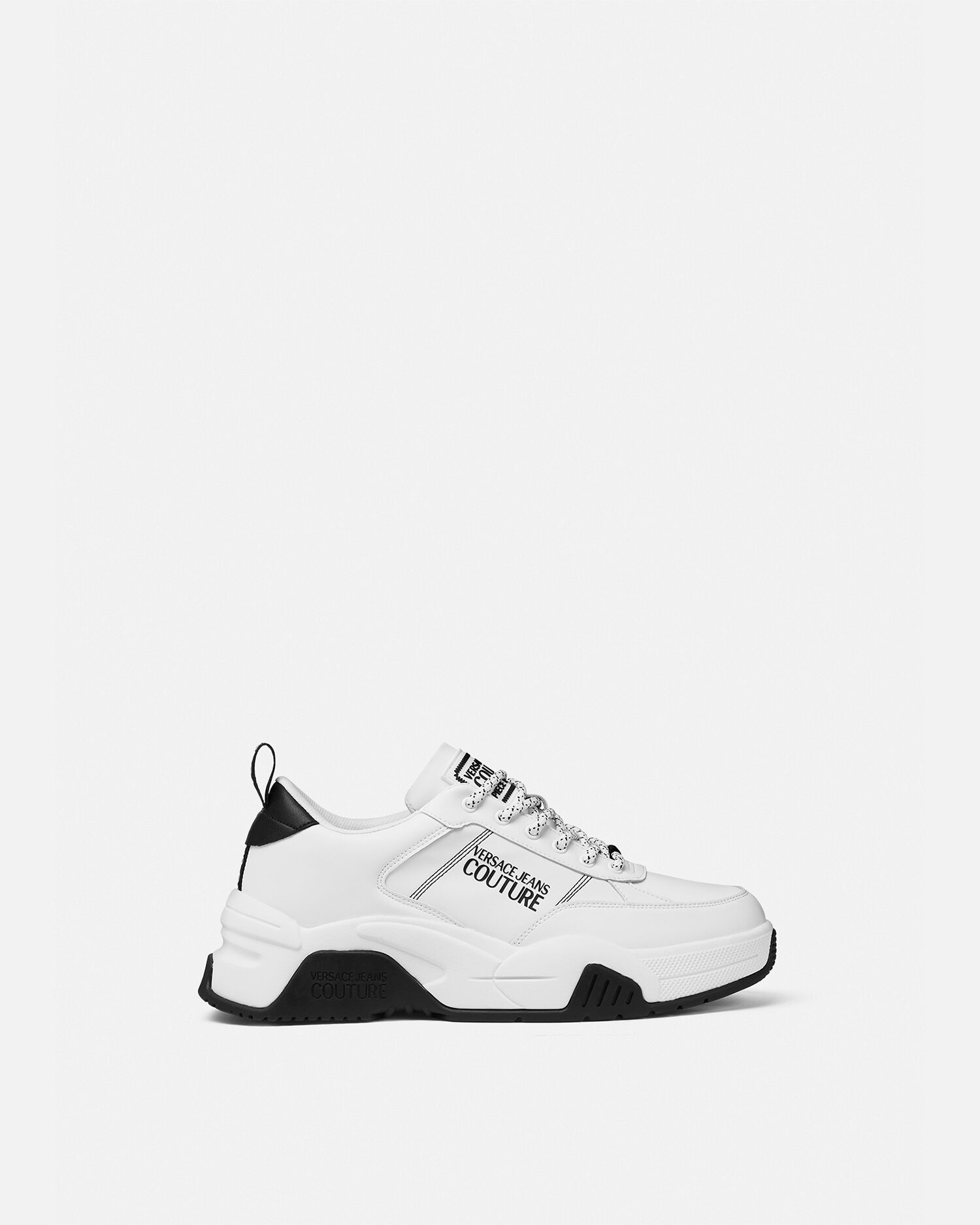 Versace clearance white trainers