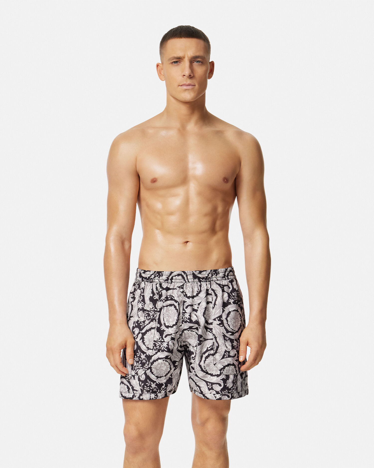Versace mens bathing suit cheap
