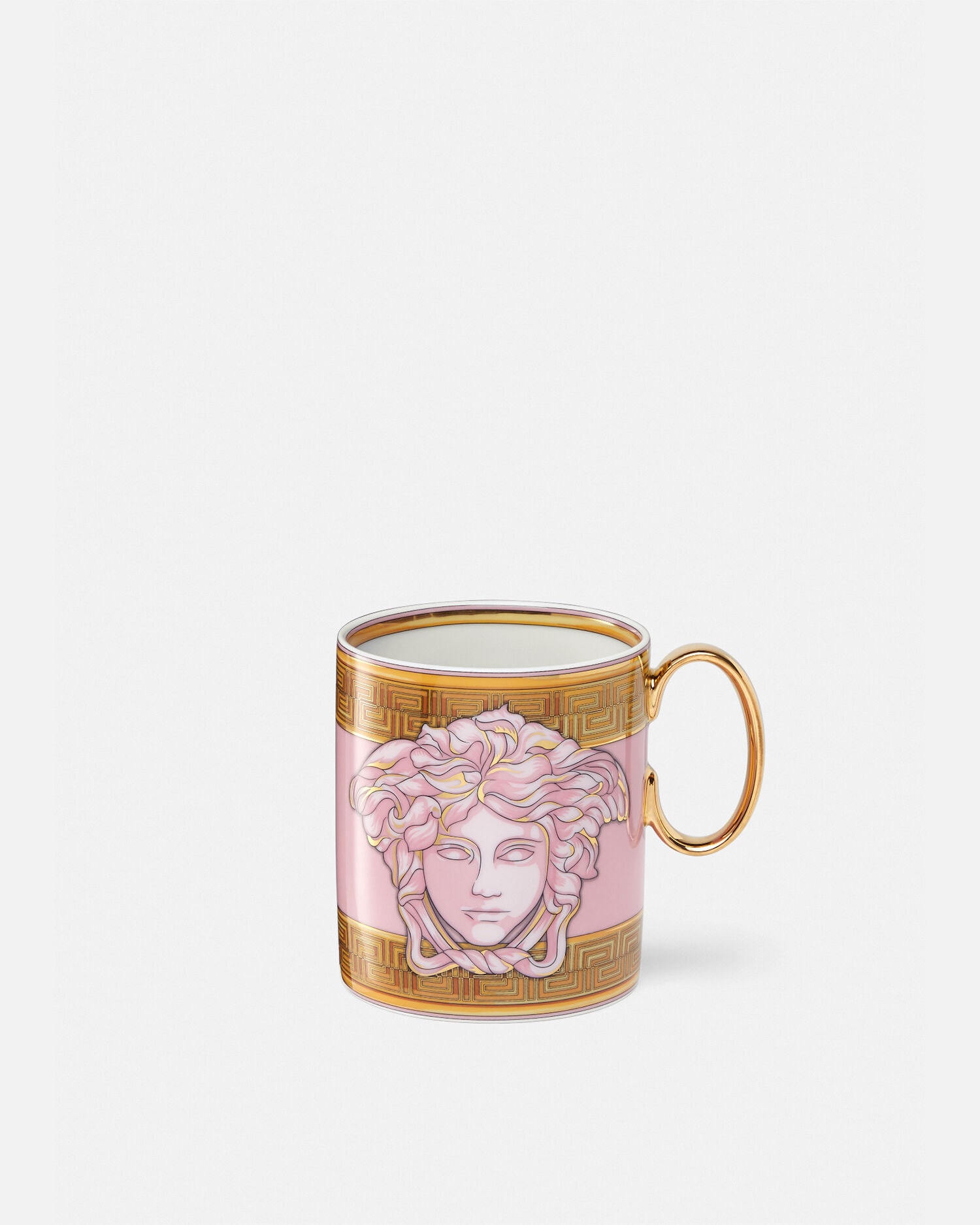 Medusa Amplified Mug Gold,Pink | VERSACE