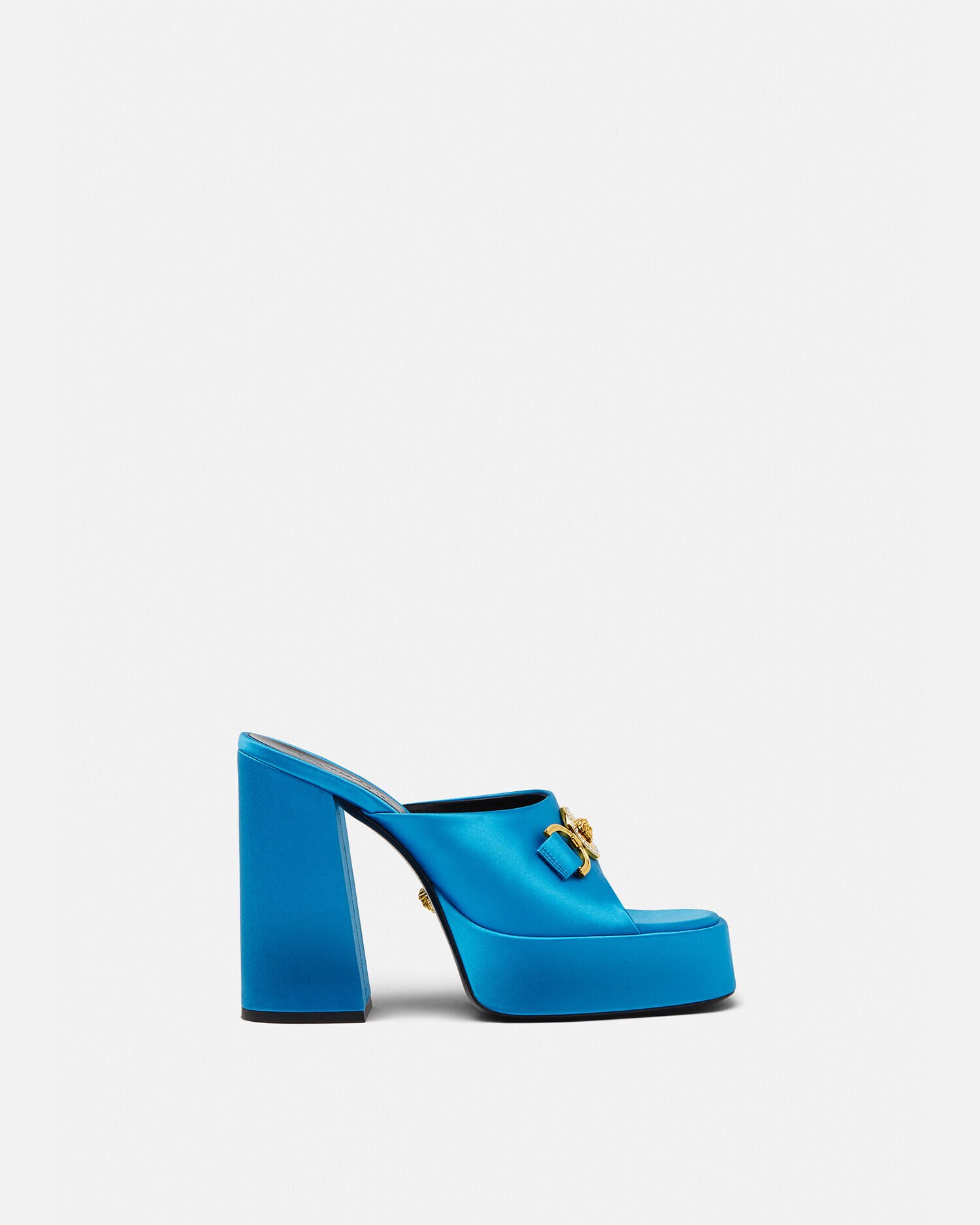Versace Sabot in raso con platform Aevitas VERSACE