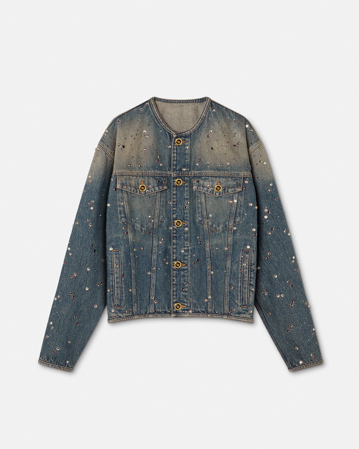 VERSACE　デニムジャケット Denim Blouson Jacket | VERSACE US