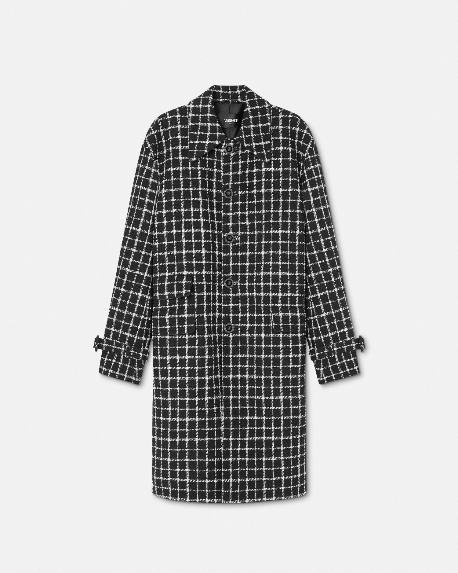 Versace overcoat hotsell