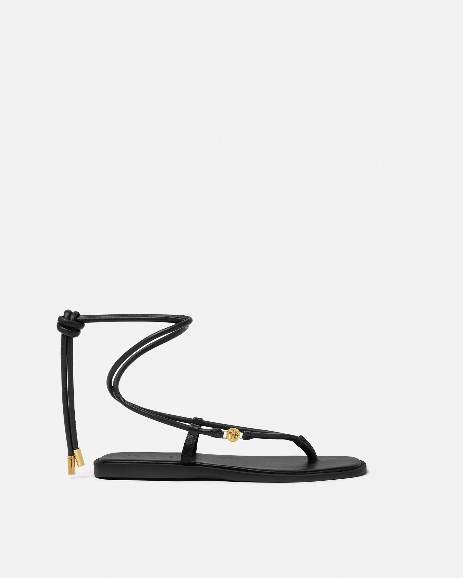 Versace medusa thong sandals hot sale