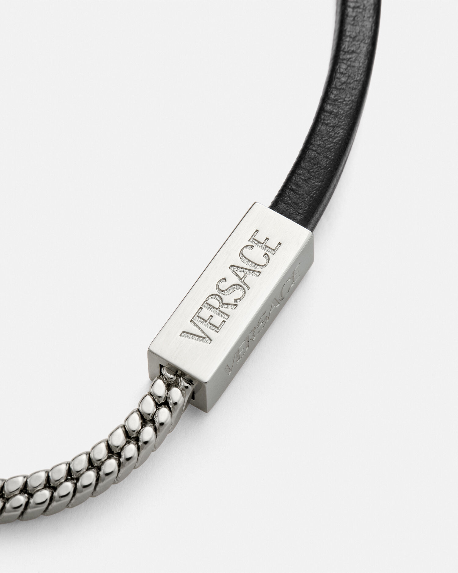 Versace silver chain on sale