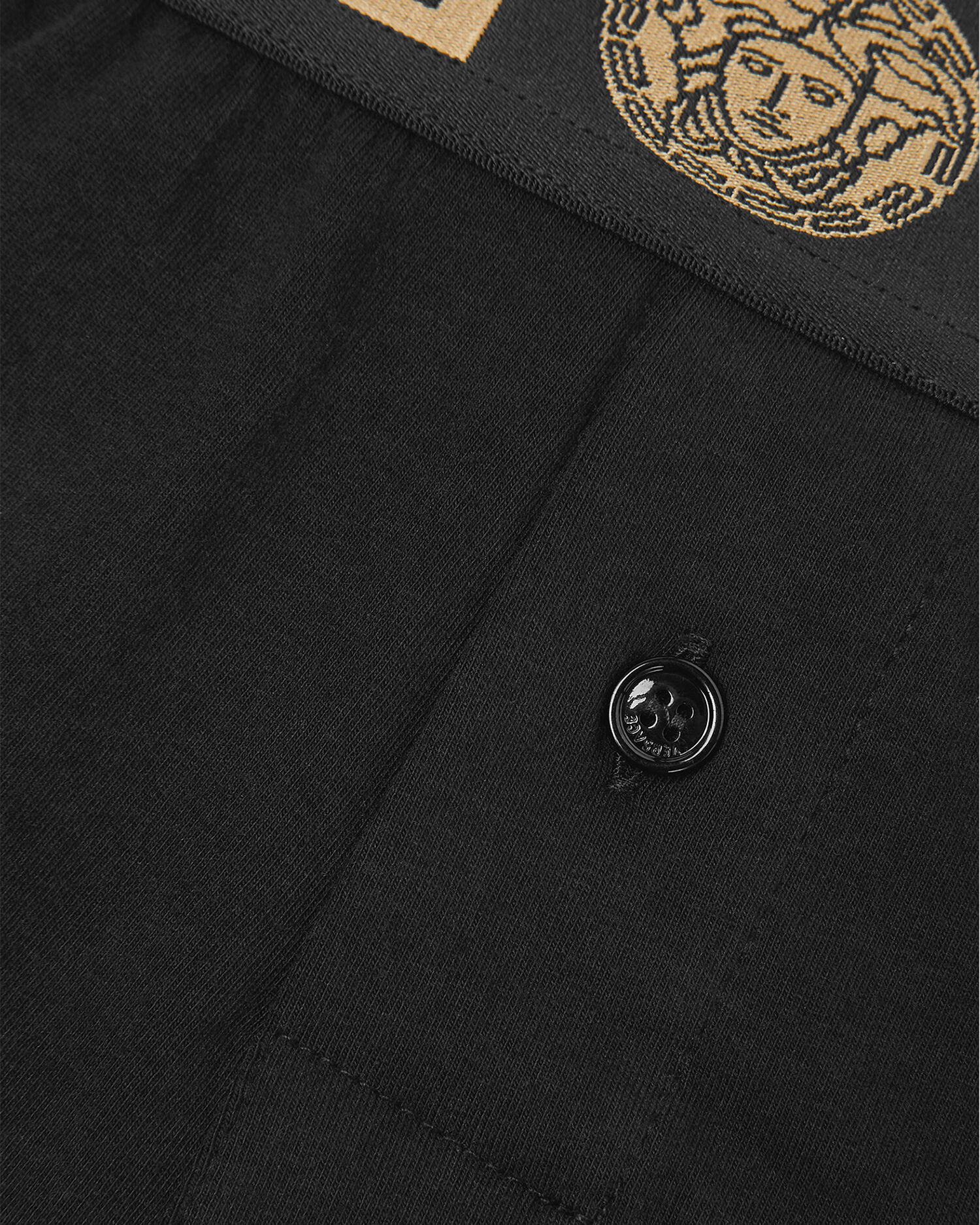 Greca Border Boxers Black | VERSACE