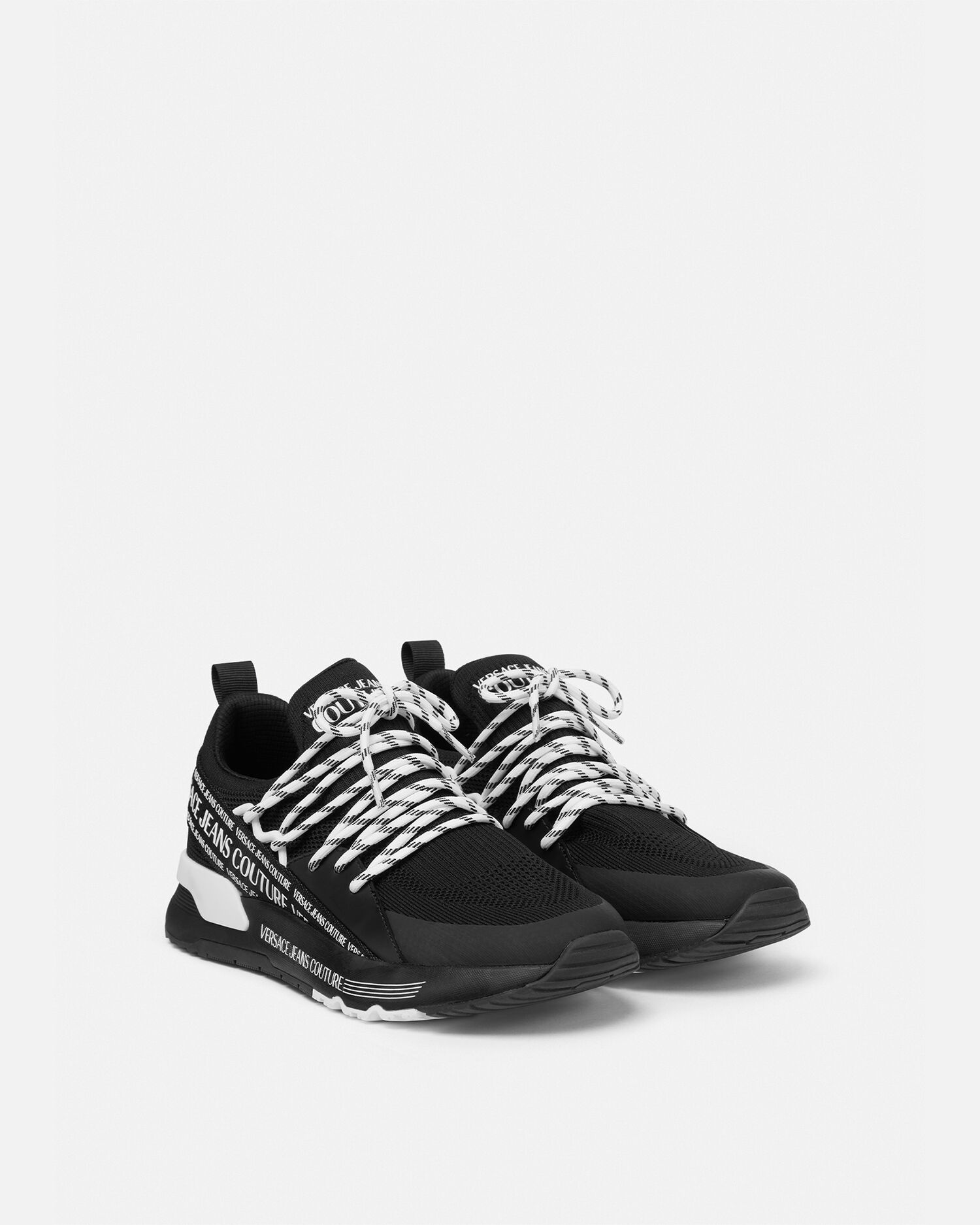 Dynamic Logo Sneakers