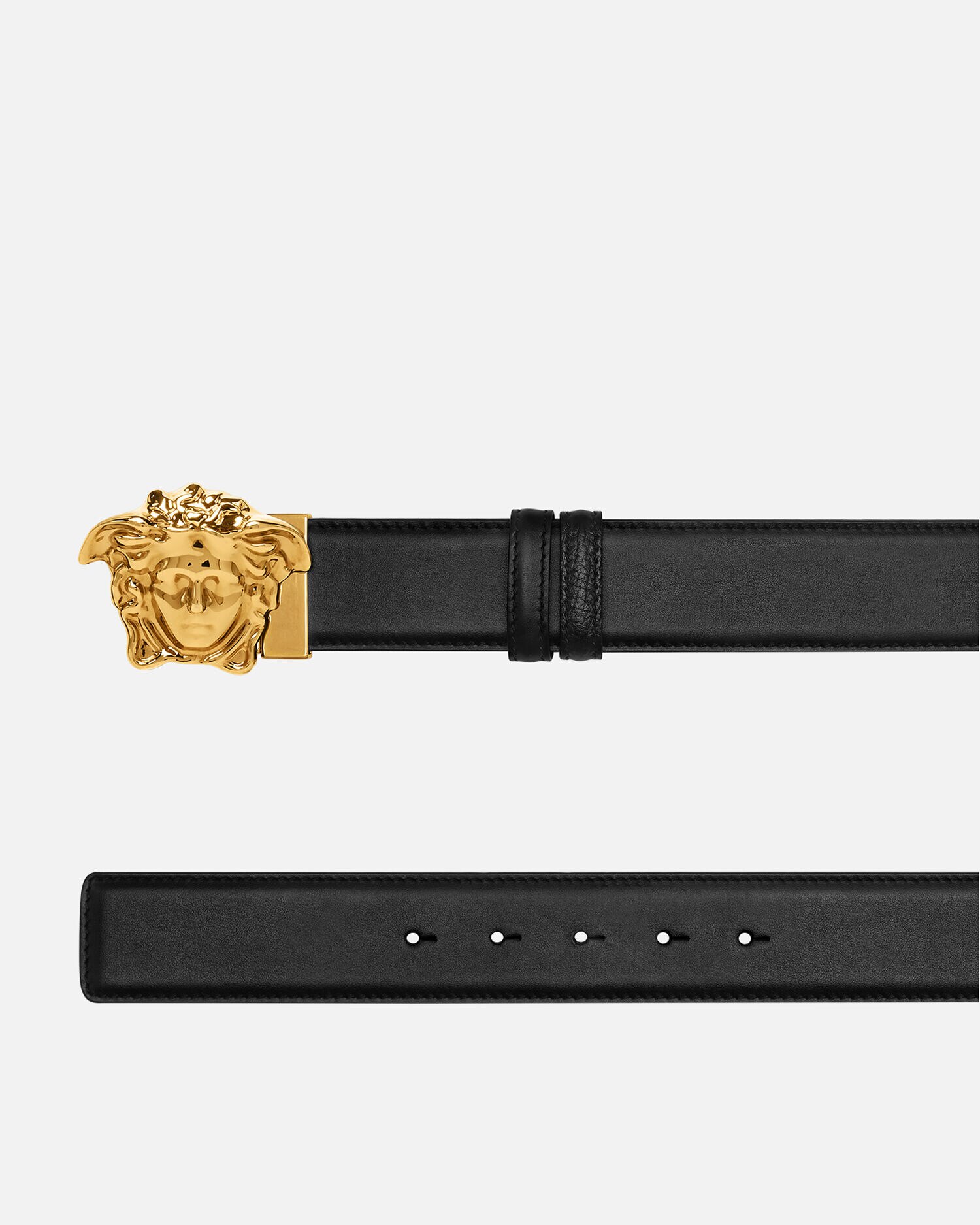 Versace belt reversible hot sale
