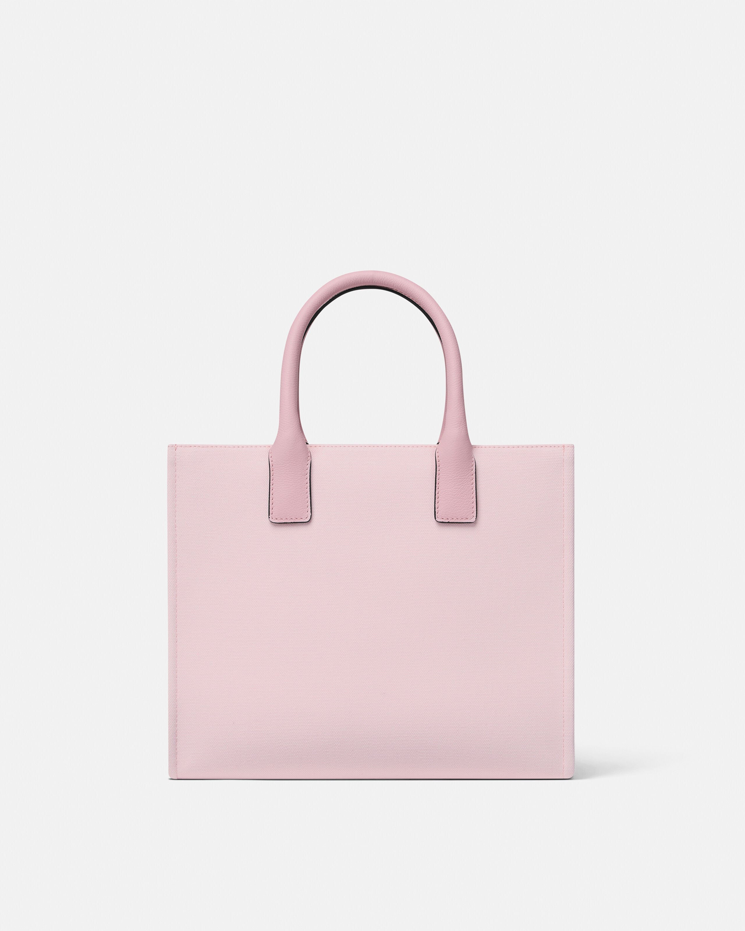 La Medusa Small Canvas Tote Pink | VERSACE US