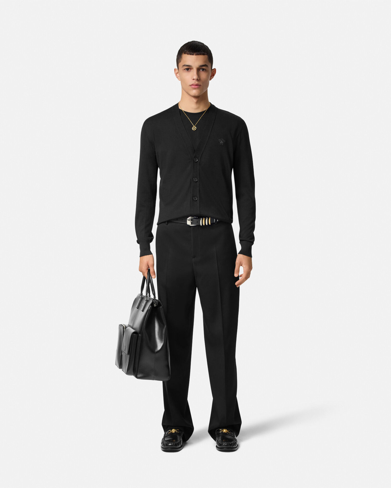 Versace cardigan mens store