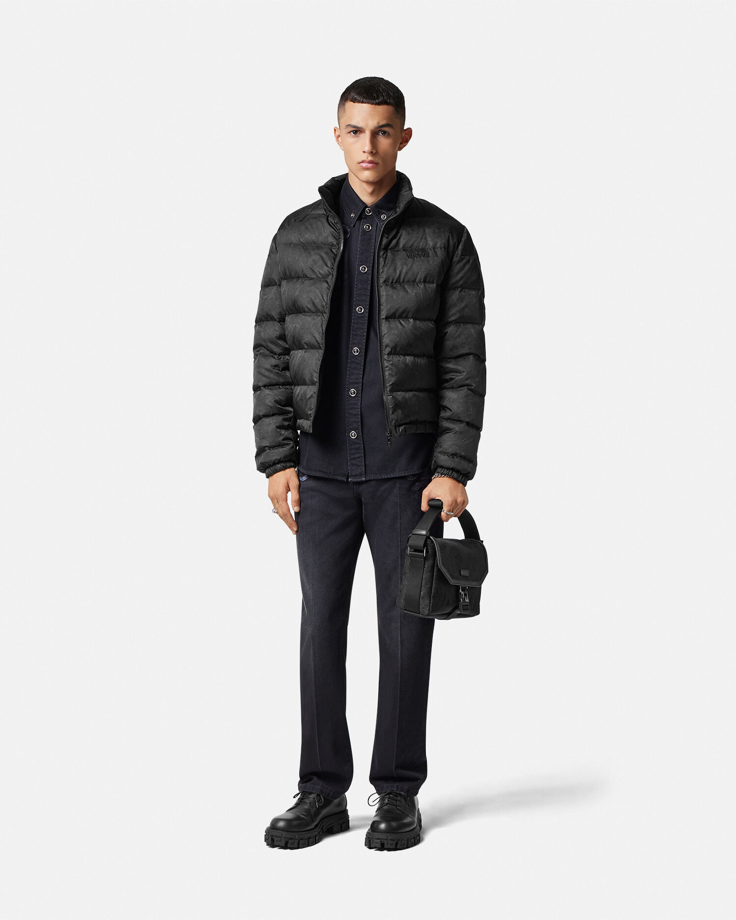 Versace puffer hotsell