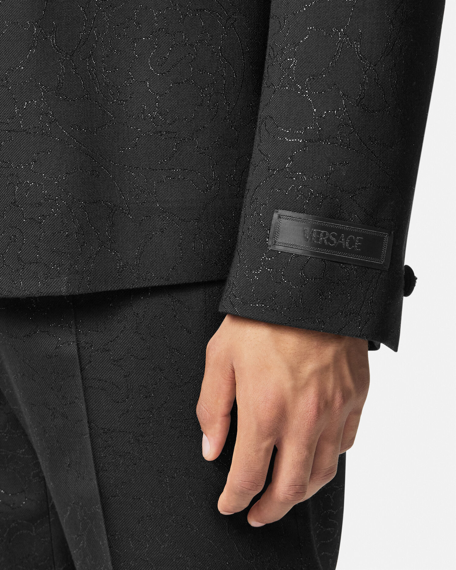 Versace double hotsell breasted blazer