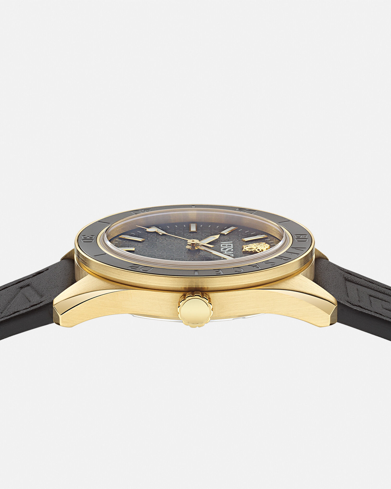 Black and gold versace watch sale
