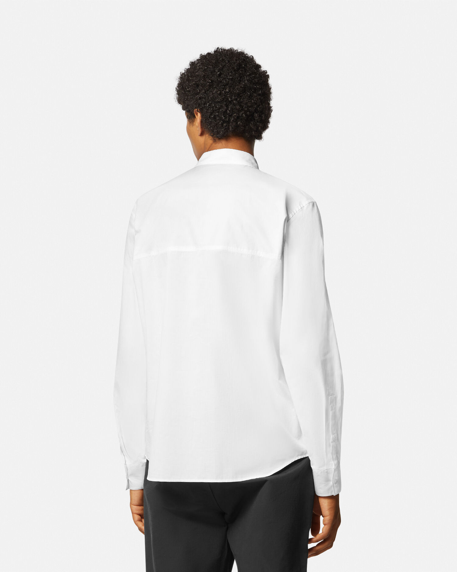 Camisa versace blanca discount