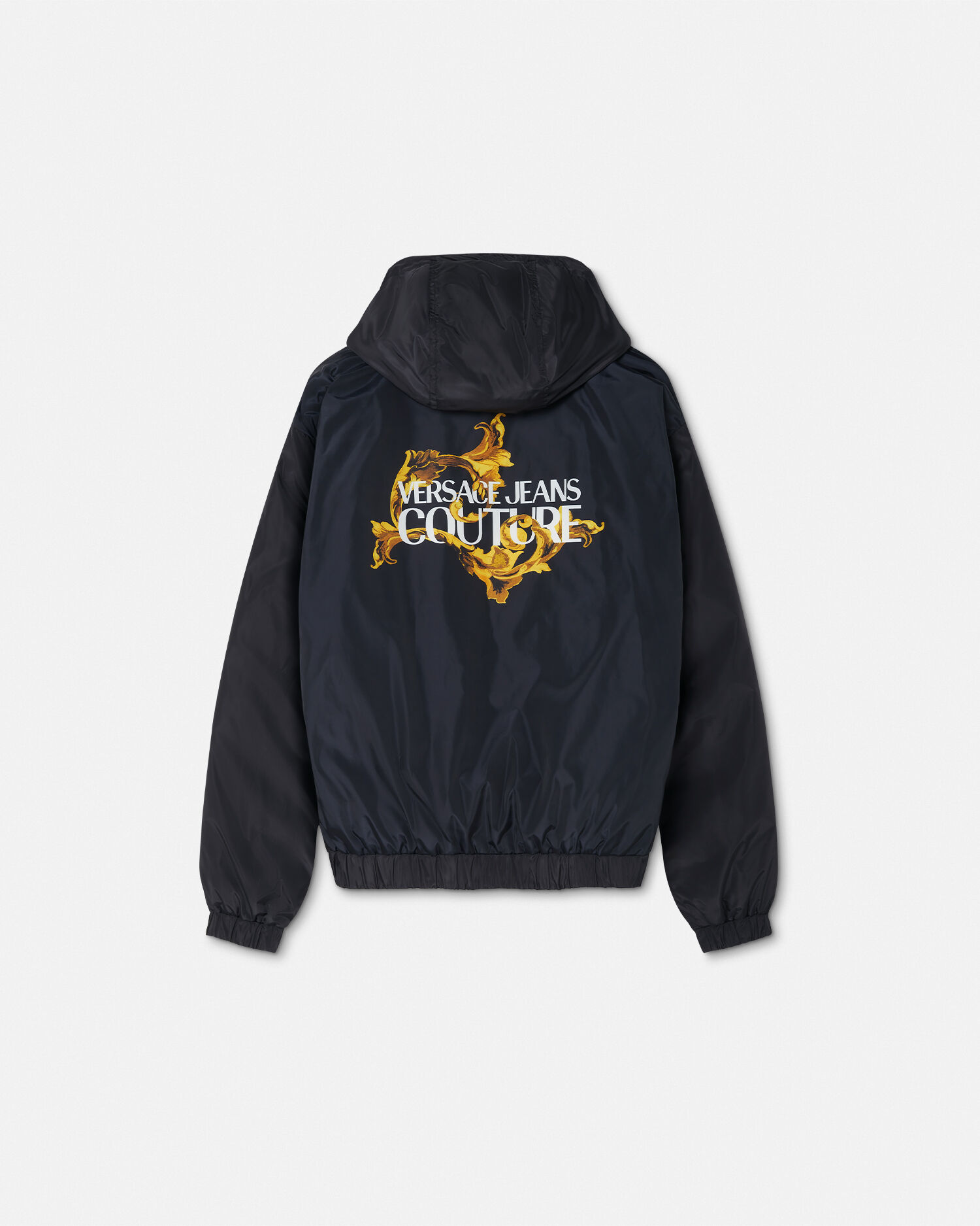 Porcelain Barocco Reversible Puffer Jacket | VERSACE Porcelain Barocco Reversible Puffer Jacket | VERSACE