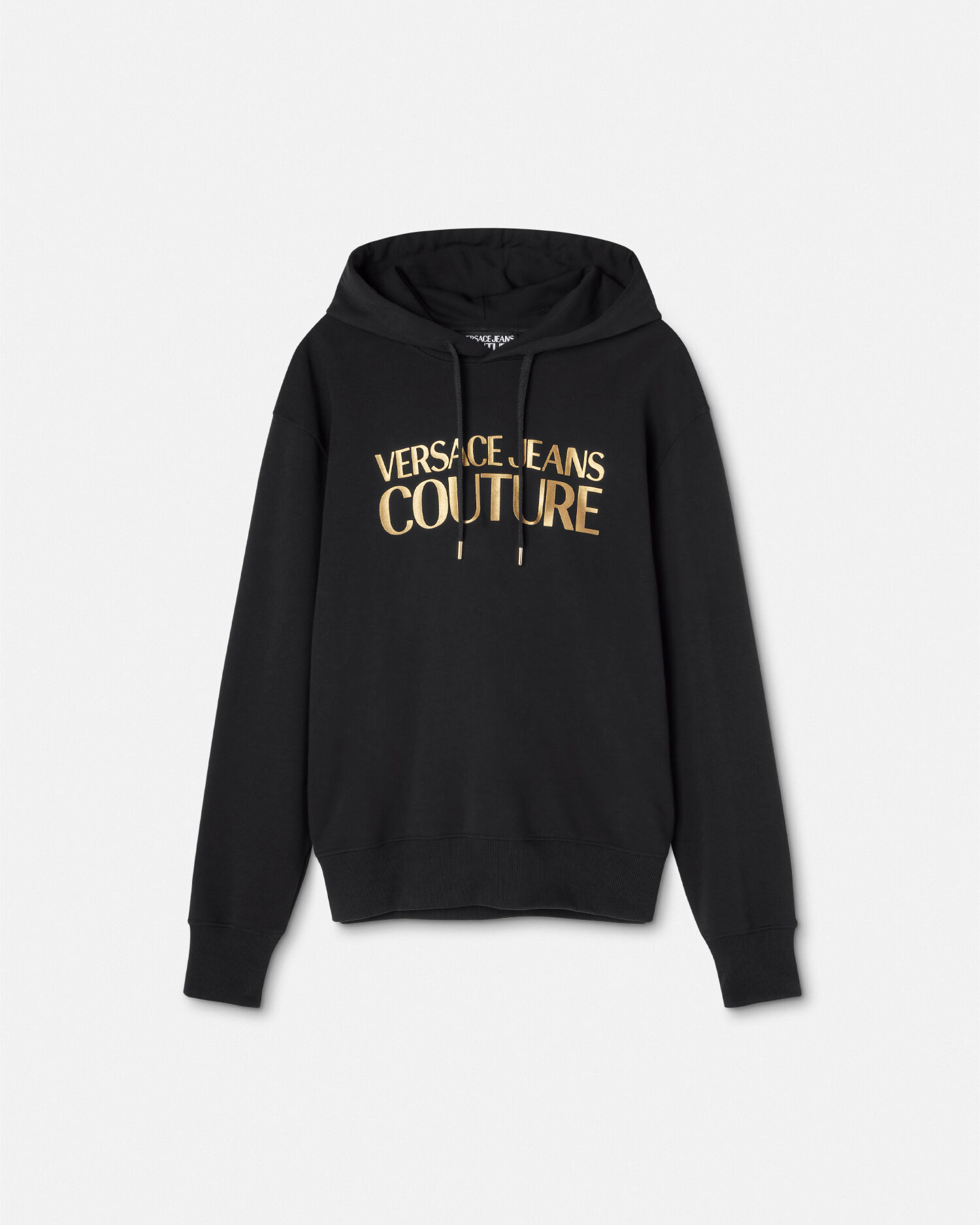 Versace hoodie gold top