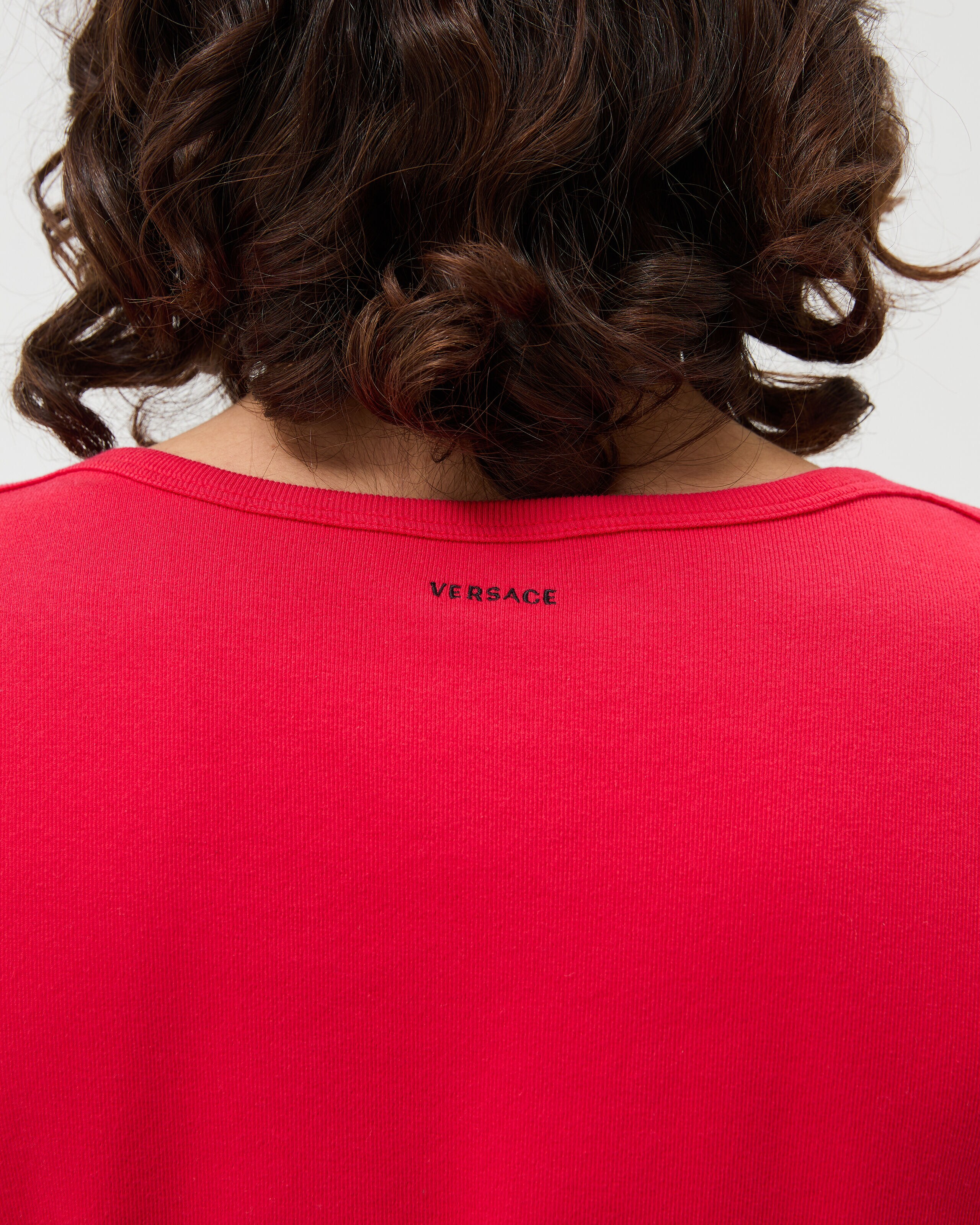 A.VERSACE レッド Tシャツ パンツセット/LL VERSACE