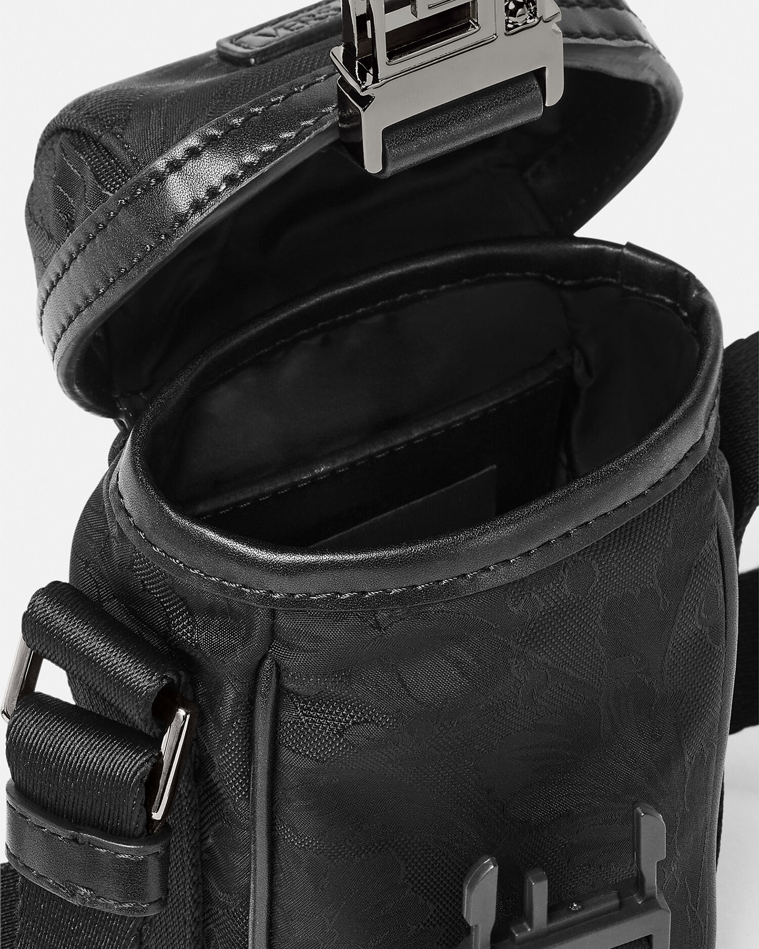 Neo Nylon Jacquard Crossbody Bag