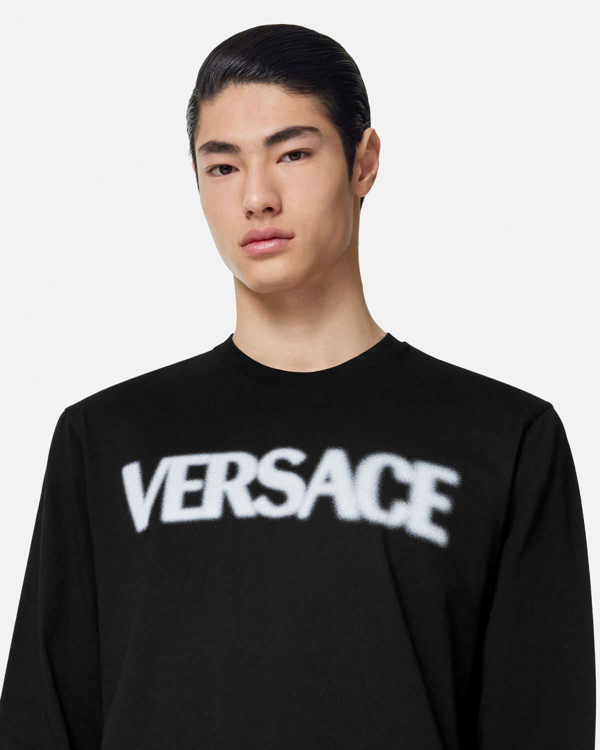 Medusa Medallion Long-Sleeved T-Shirt | VERSACE UK