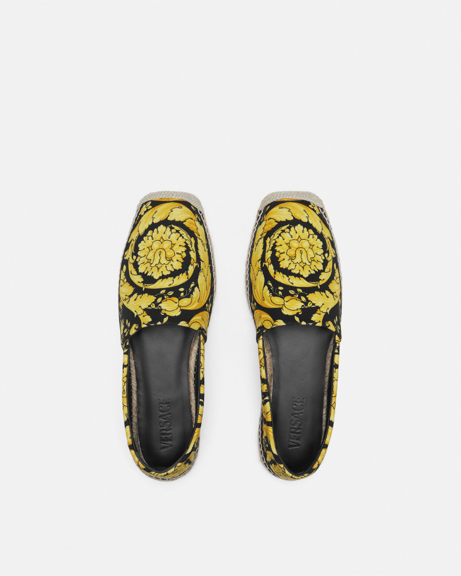 Alpargatas con estampado barroco Estampado VERSACE ES
