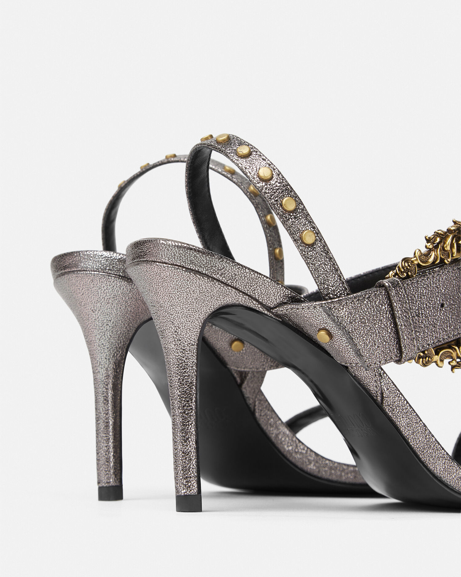 Versace discount studded heels