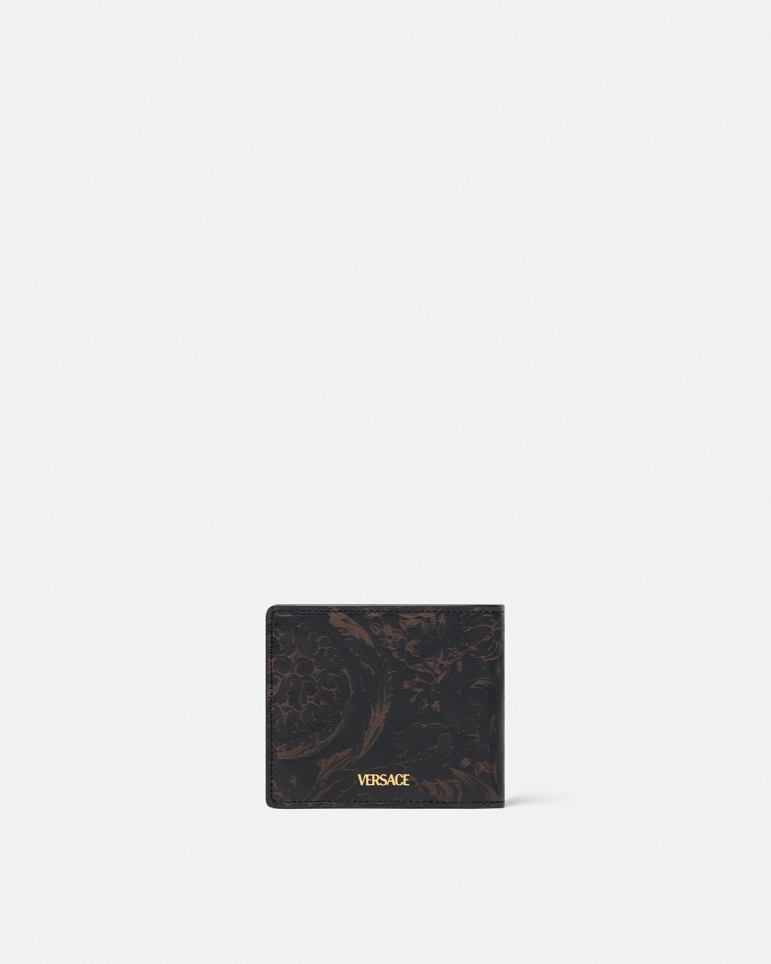 Lasered Barocco Leaf Wallet