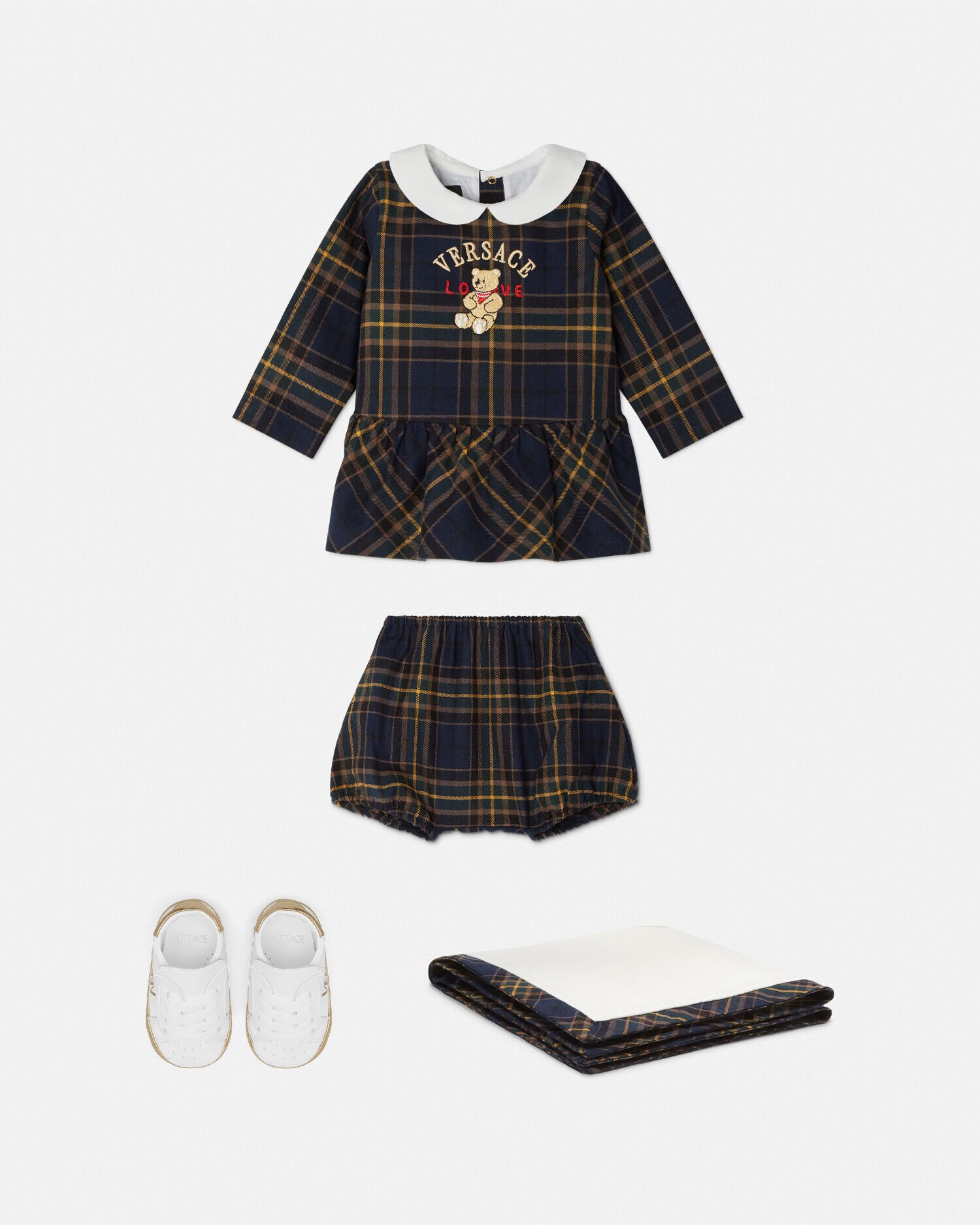 Tartan baby clothes sale