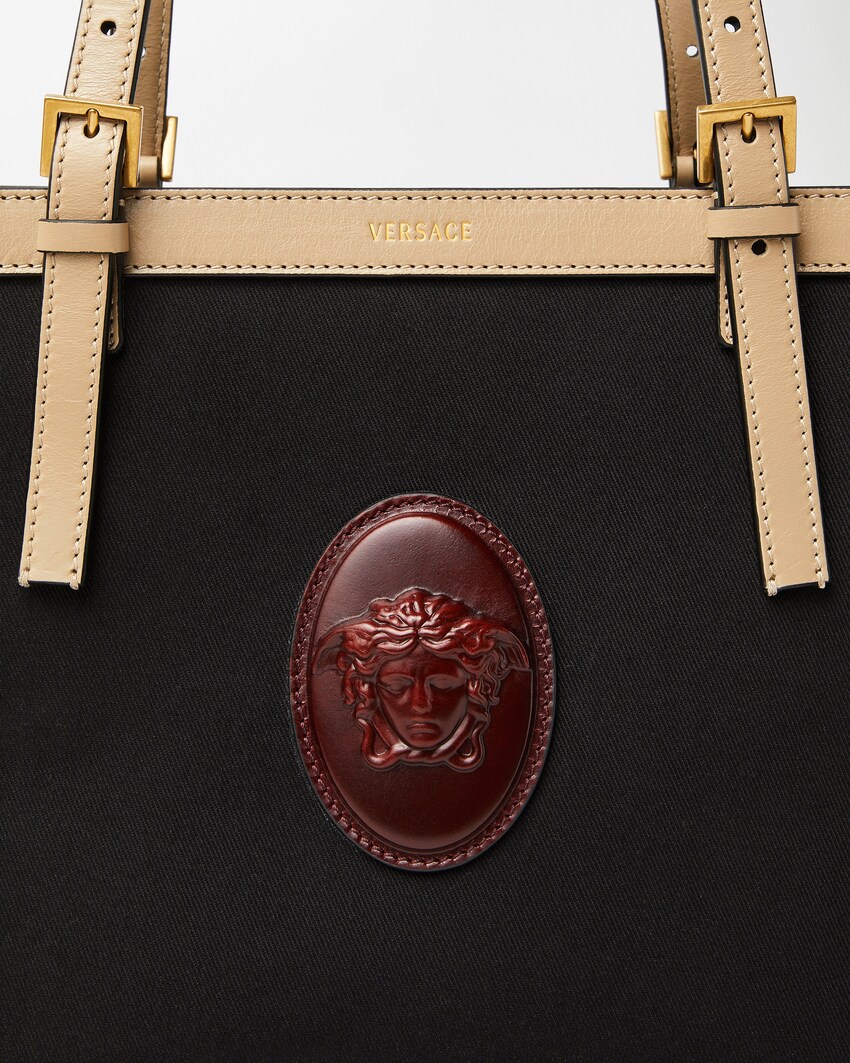 Rivi&egrave;re Canvas Tote Black 4