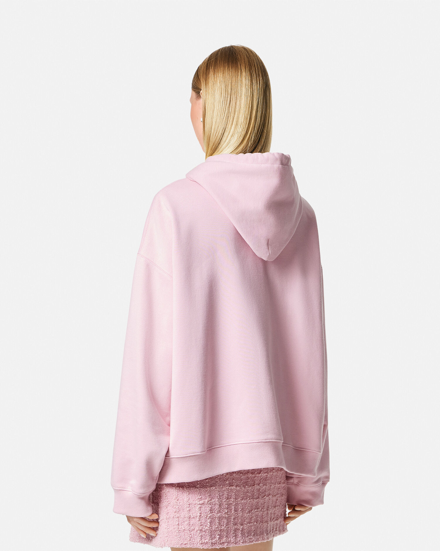 Pink outlet versace hoodie