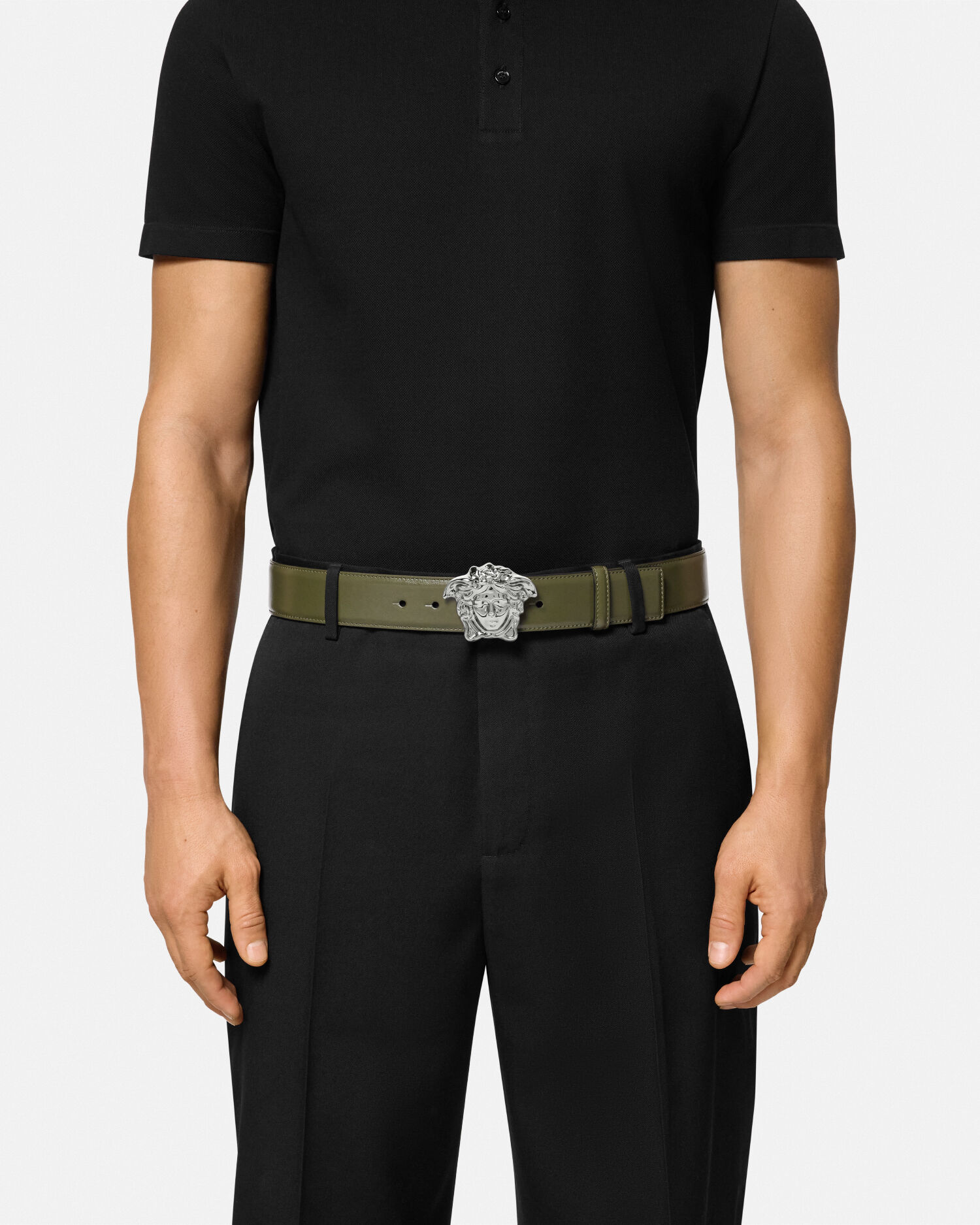 Ceinture en cuir La Medusa
