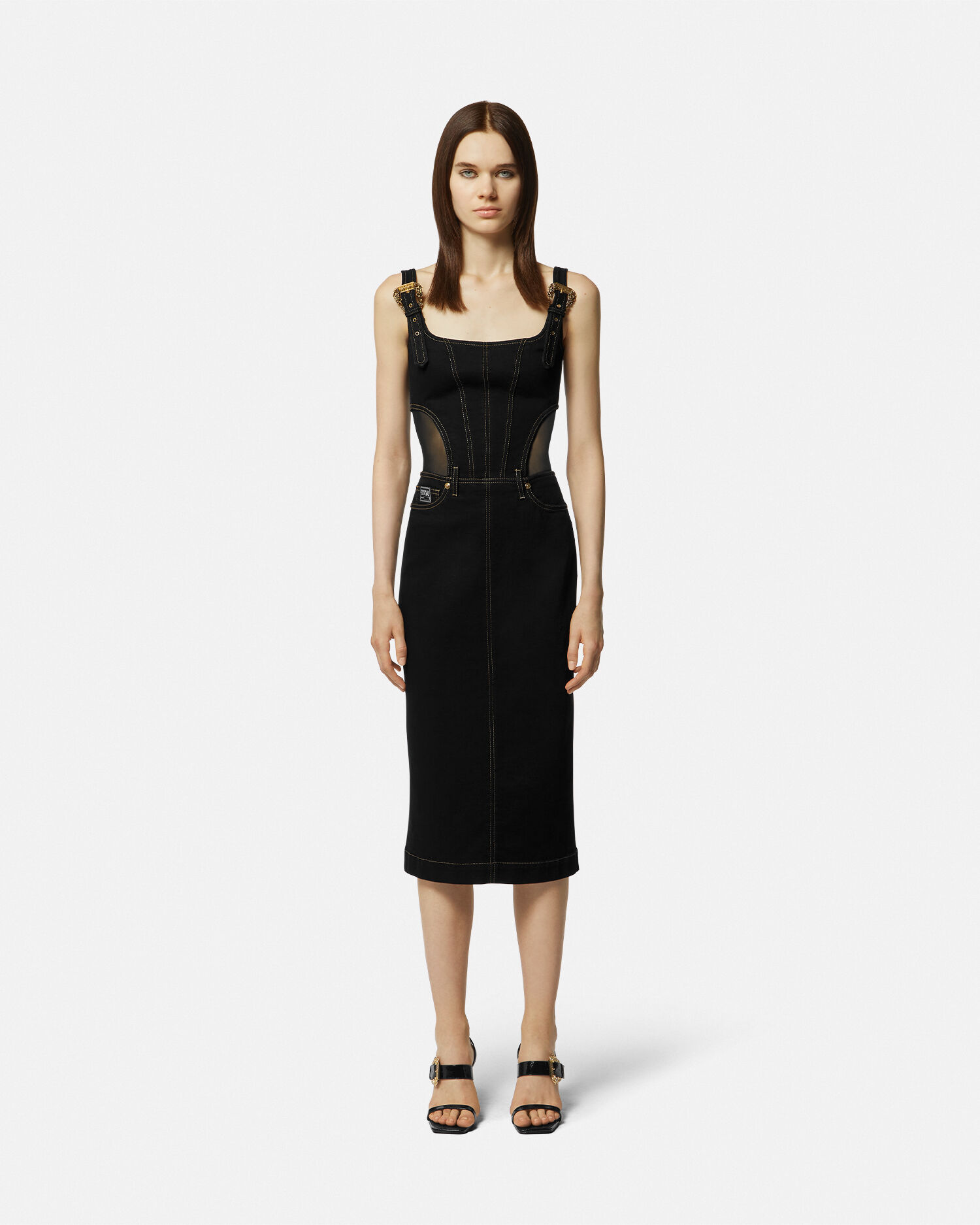 VERSACE JEANS COUTURE | Pink Women's Short Dress | YOOX
