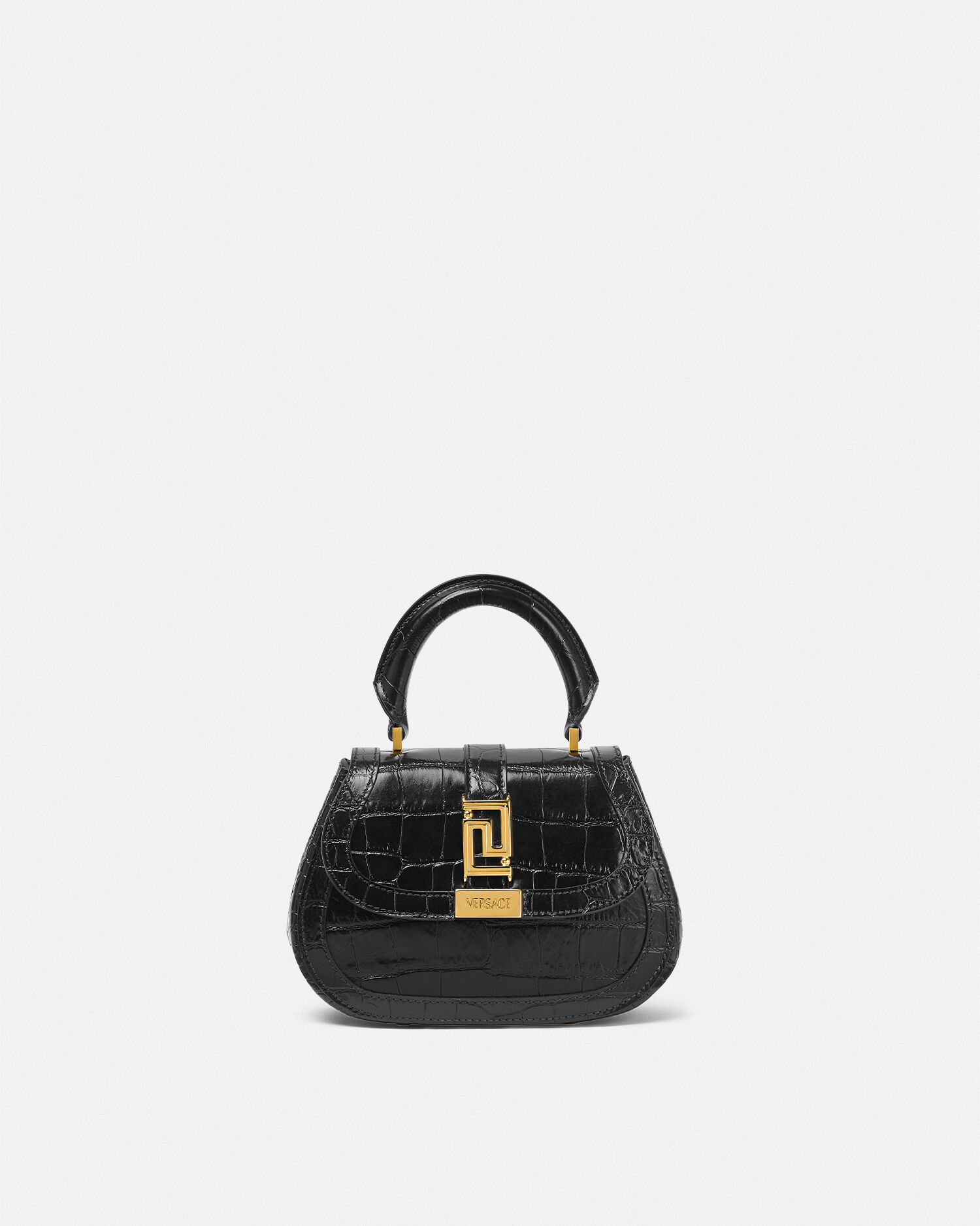 Mini black hot sale croc bag