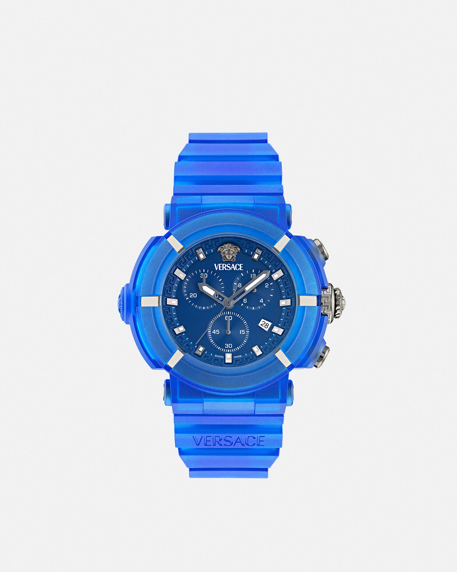 Versace Real Active Chrono Watch Blue | VERSACE
