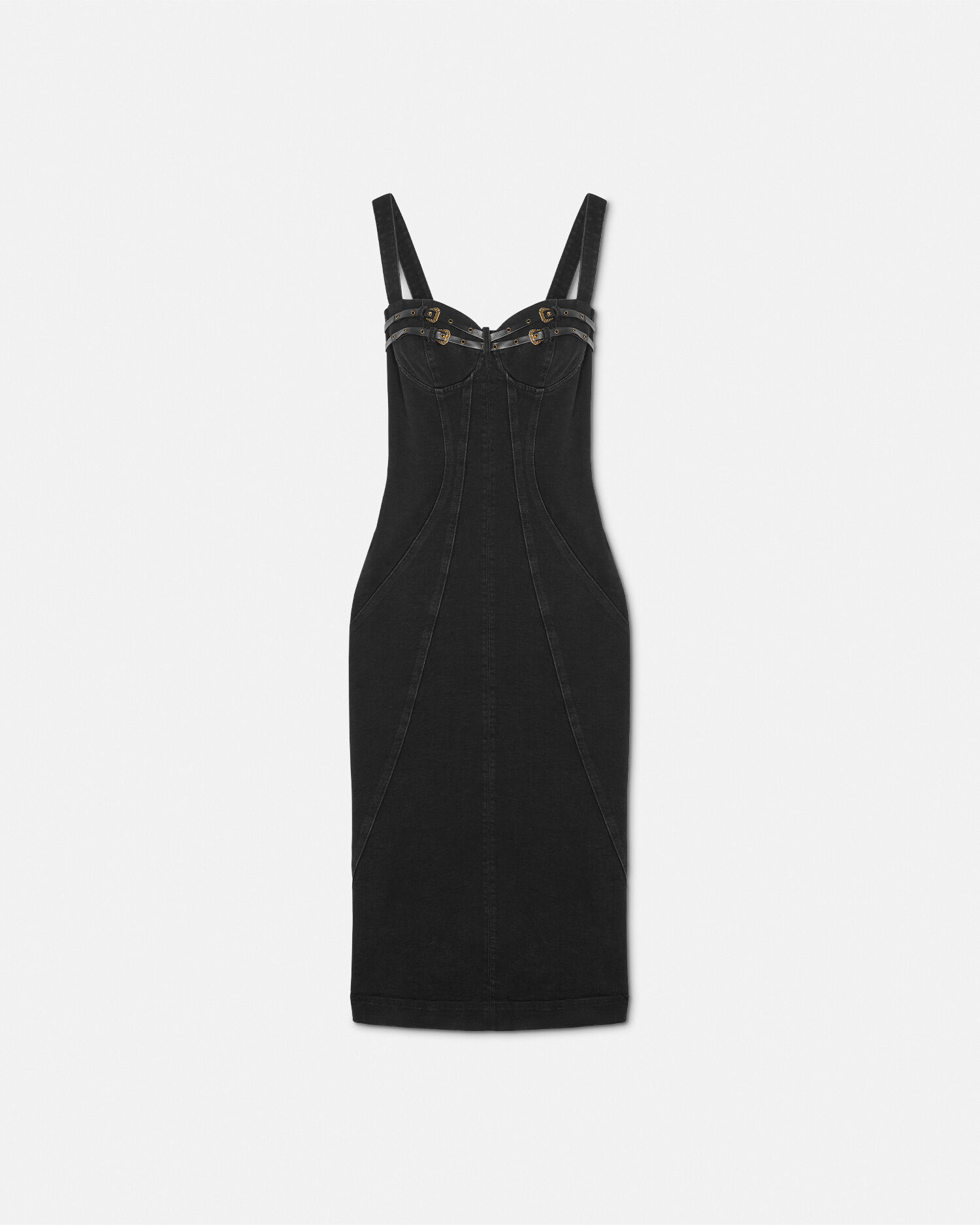 Versace jeans black dress top