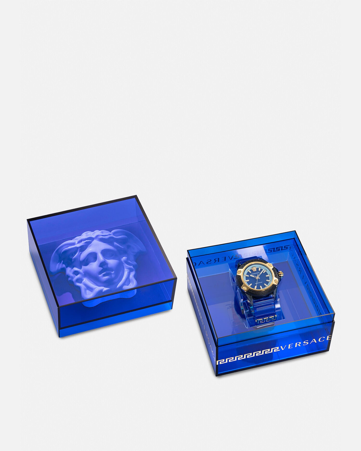 Icon Active Indiglo Watch Blue | VERSACE CA