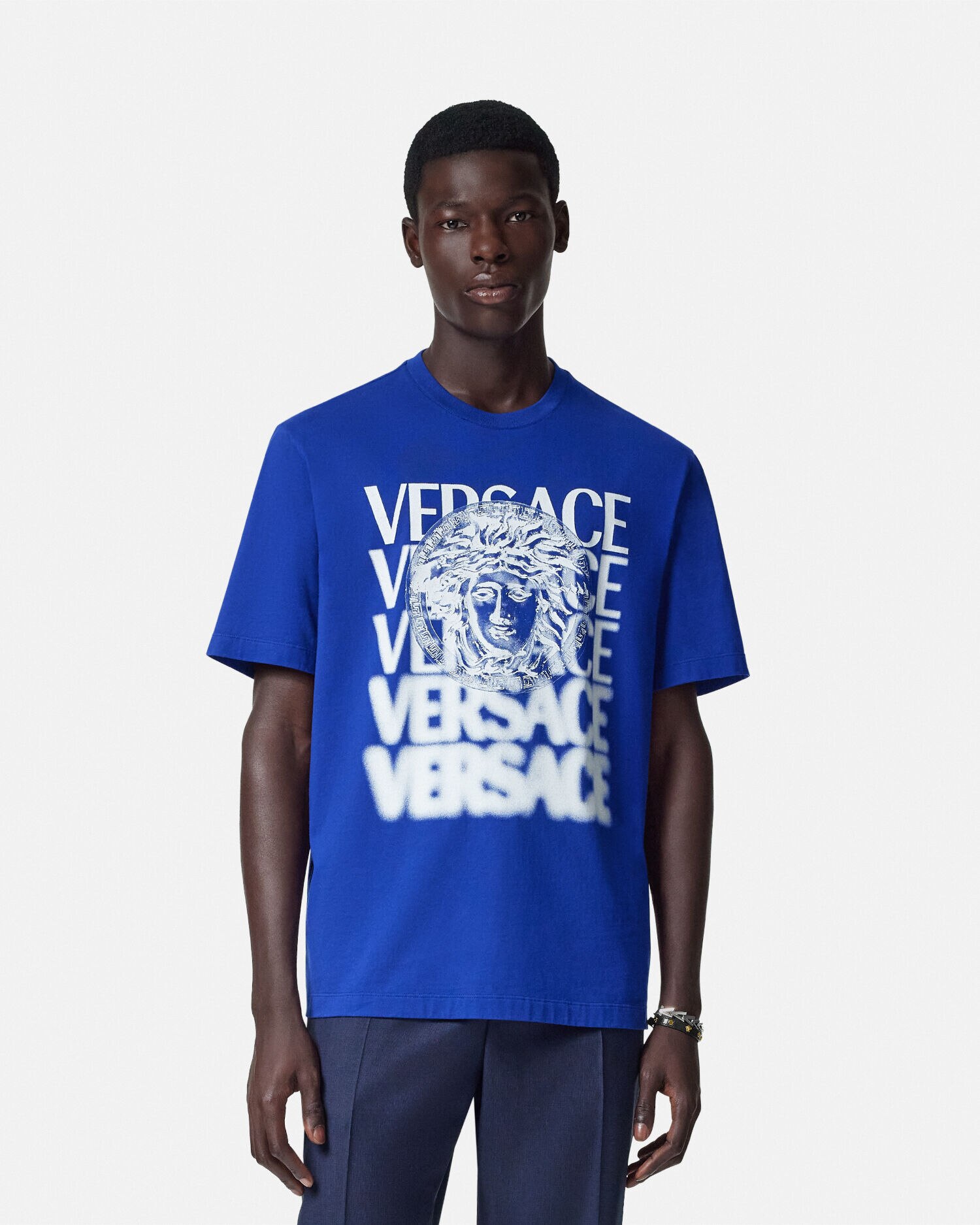 Versace t shirt herr on sale