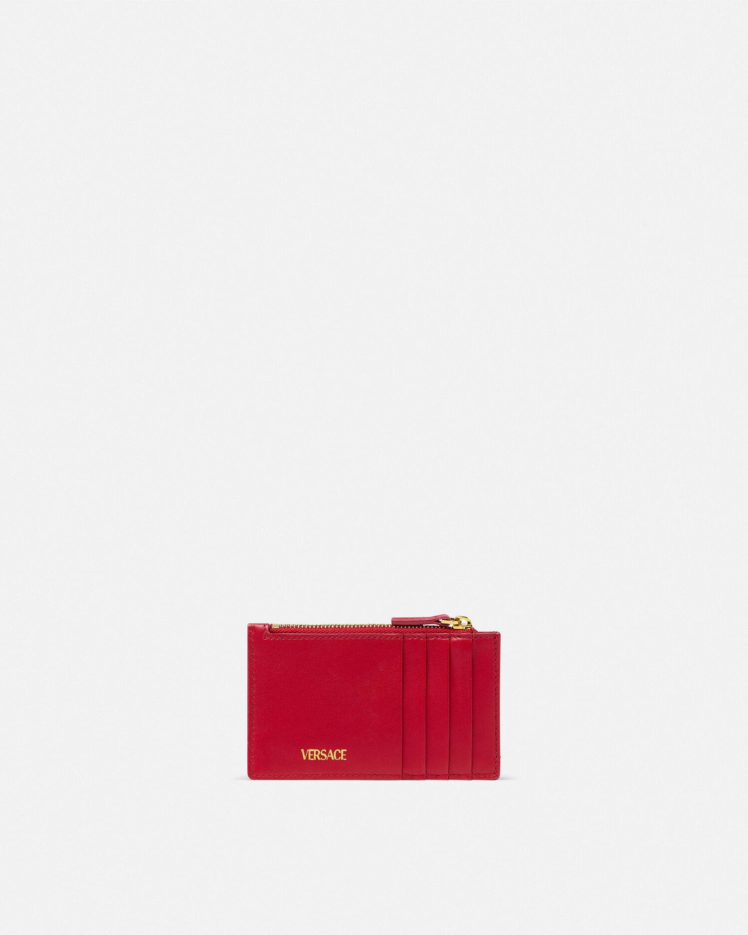 Medusa '95 Quilted Nappa Card Holder | VERSACE US