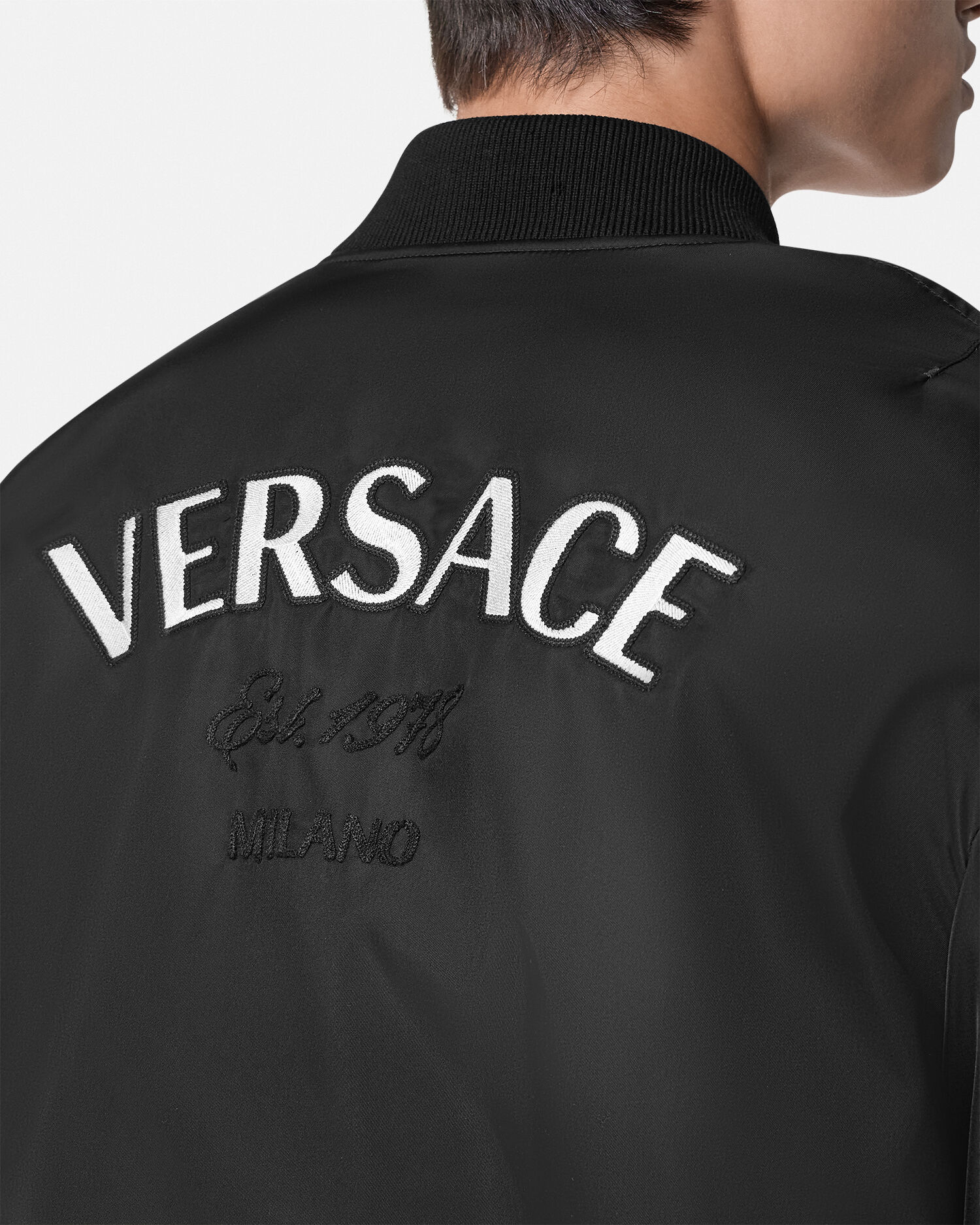 Versace logo jacket 2025