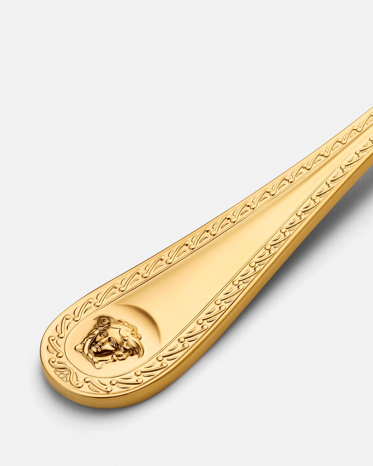 Medusa Gold Dinner Fork Gold | VERSACE